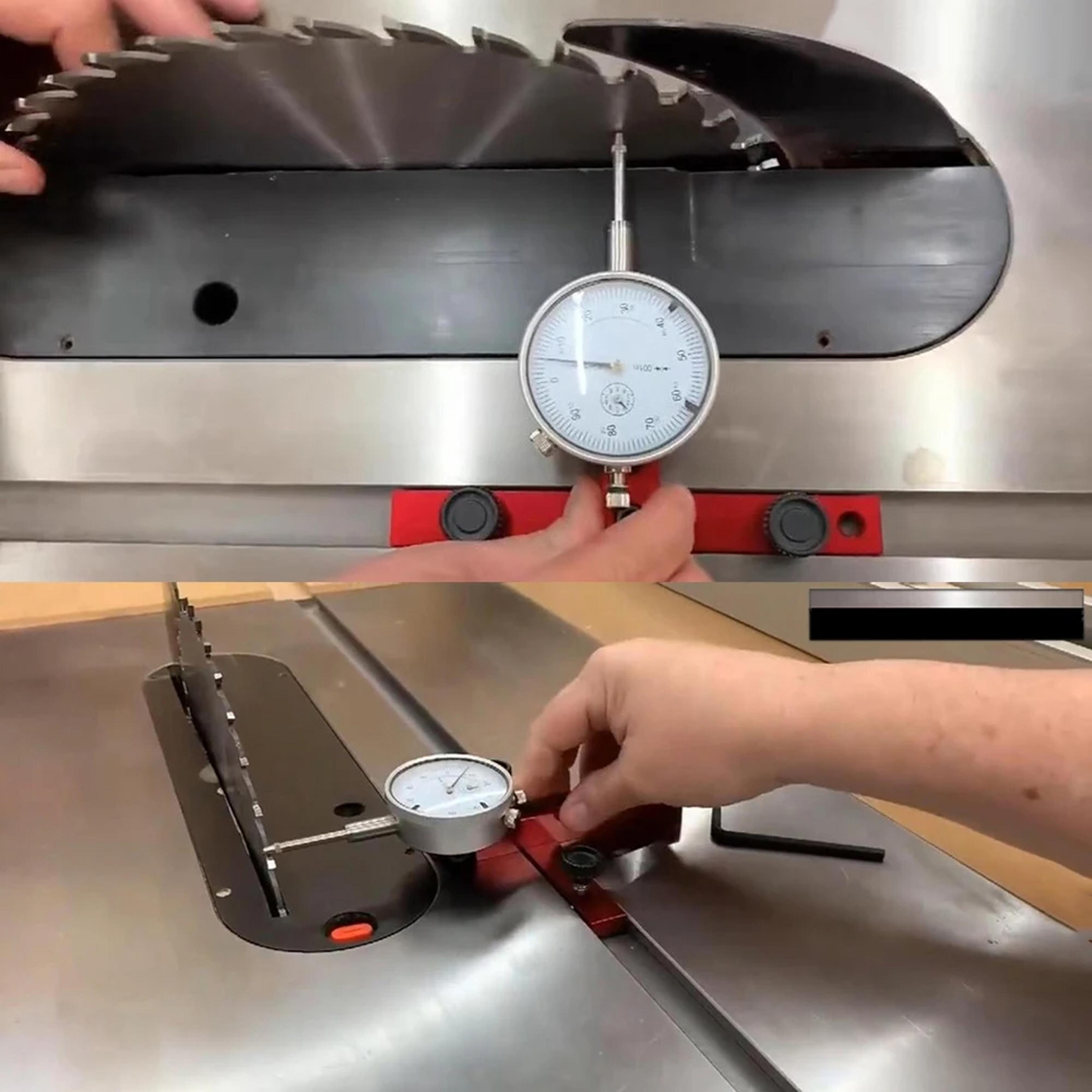 Precision Table Saw Alignment Gauge Blade Parallelism Correction Tool 2