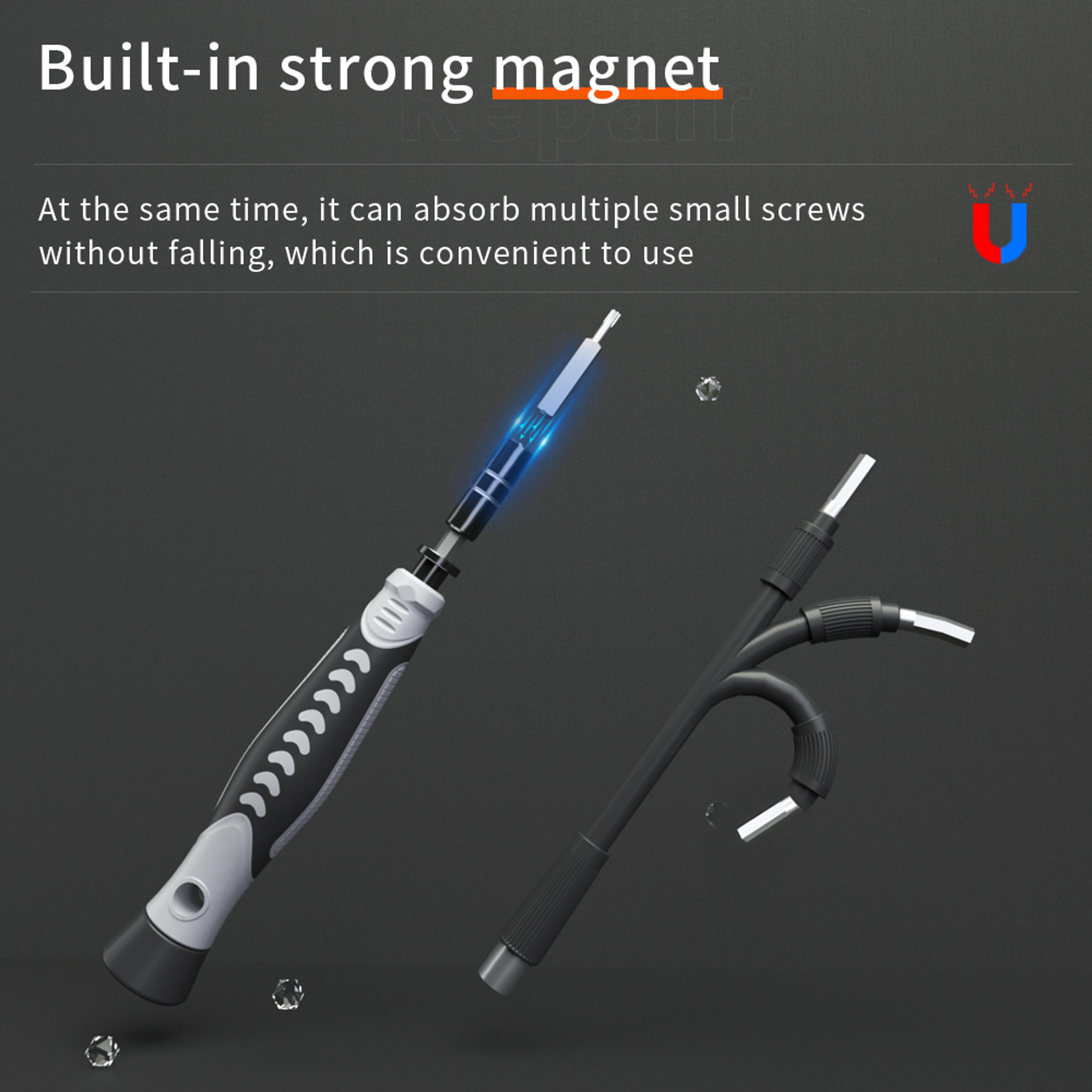 130 In 1 Precision Screwdriver Set Magnetic Electronics Repair Tool Kit 3