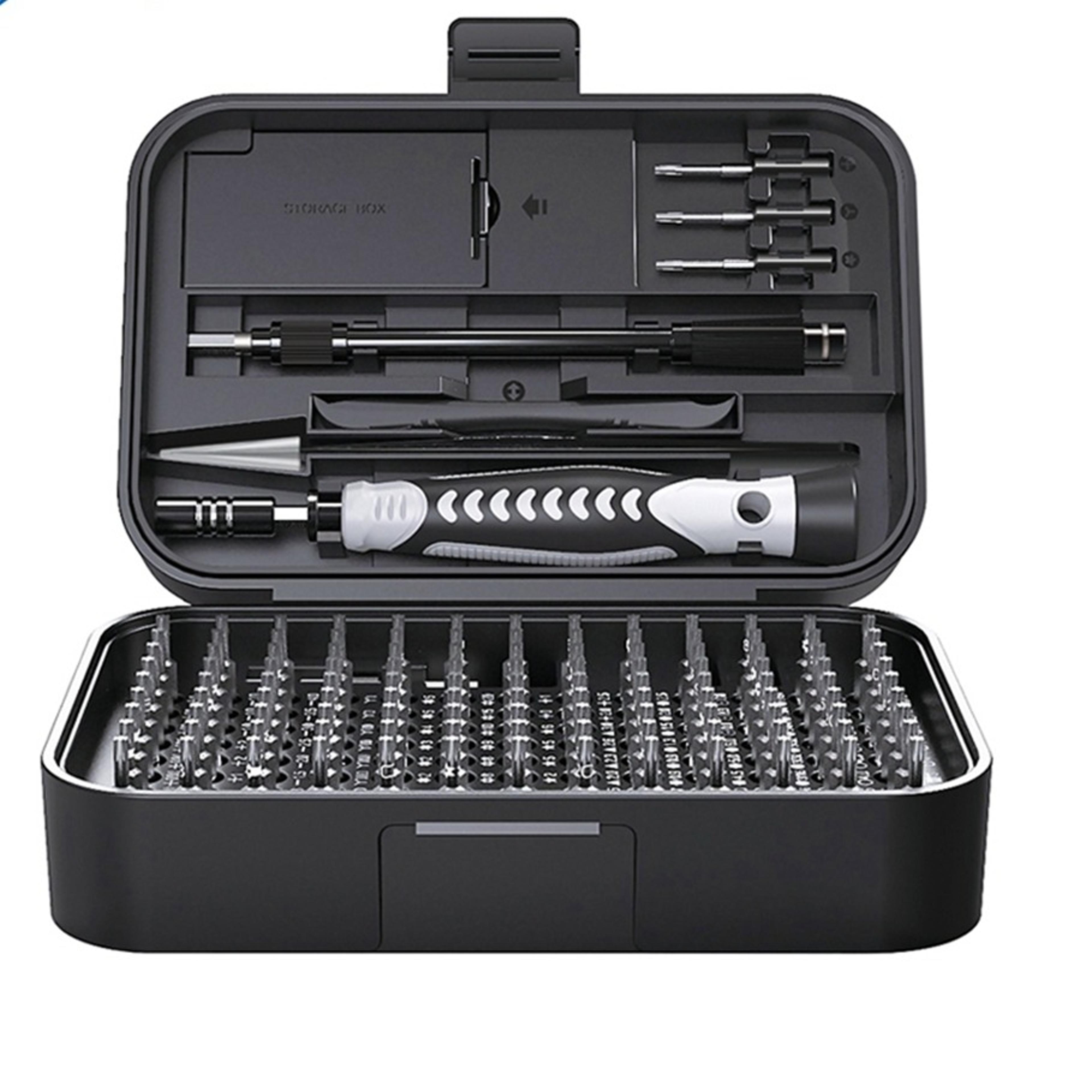 130 in 1 precision screwdriver set magnetic electronics repair tool kit