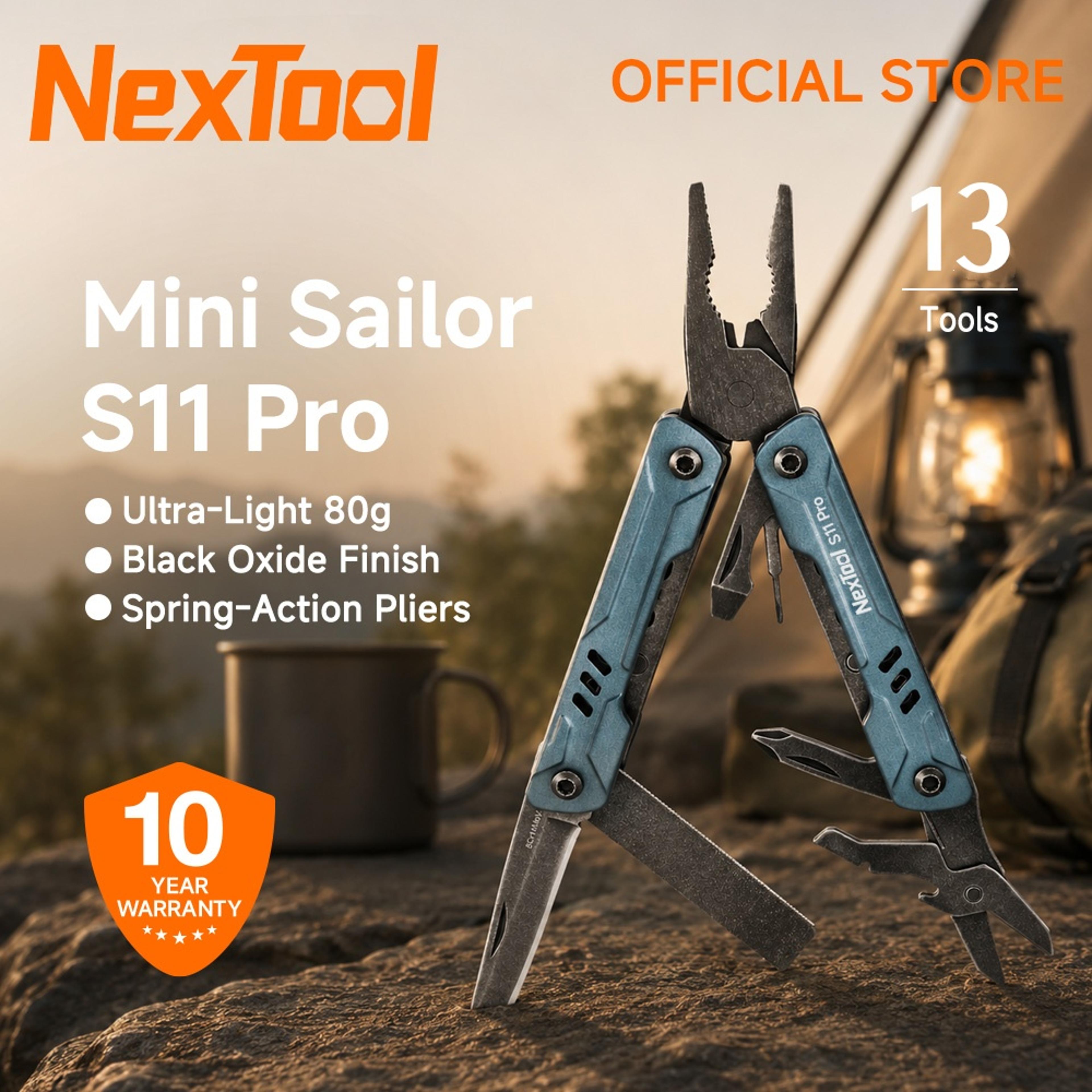 NexTool Mini Sailor S11 Pro Pocket Multitool Pliers For EDC And Outdoor Use 8