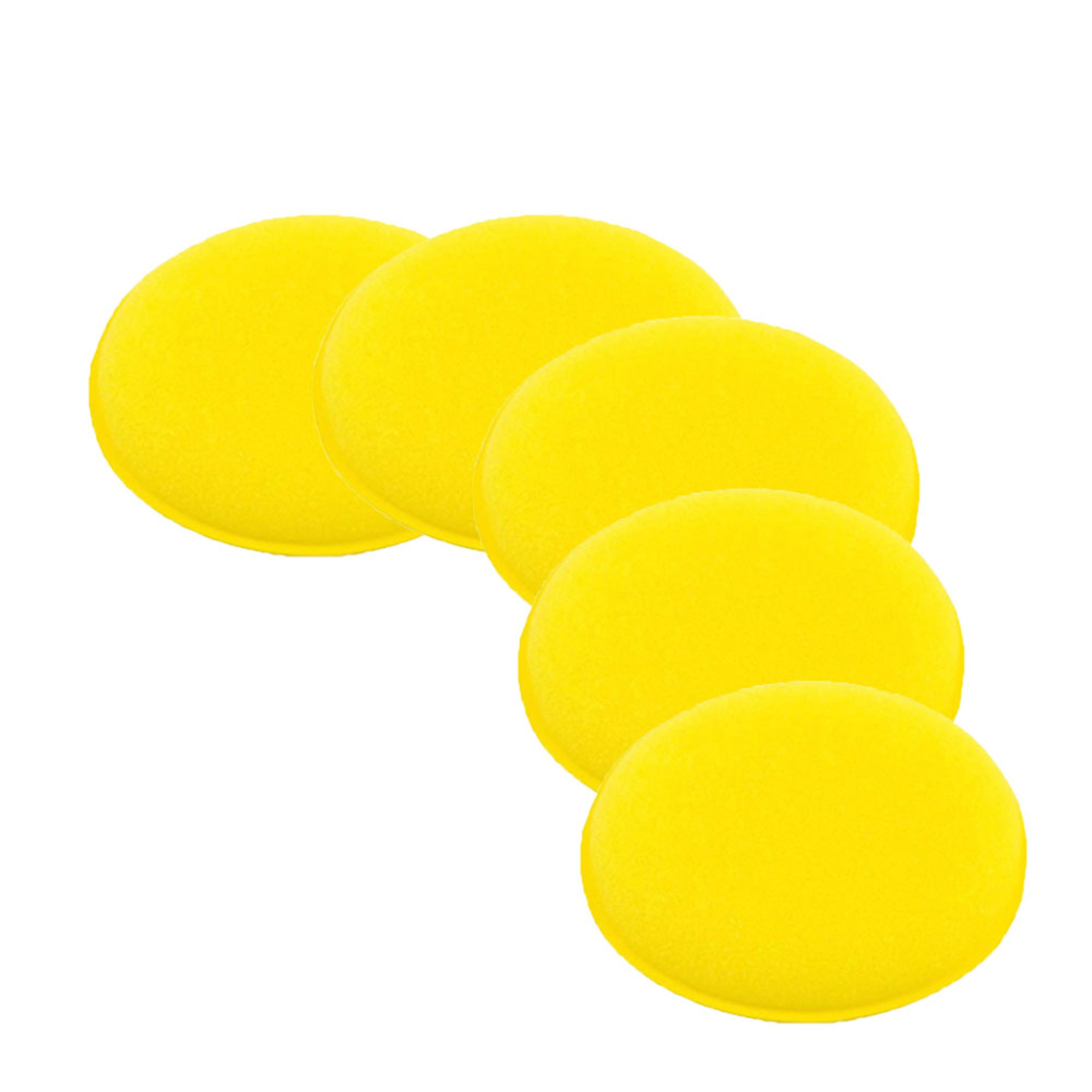 Car Wax Applicator Pads 10cm Foam Polishing Pads For Auto Detailing 7