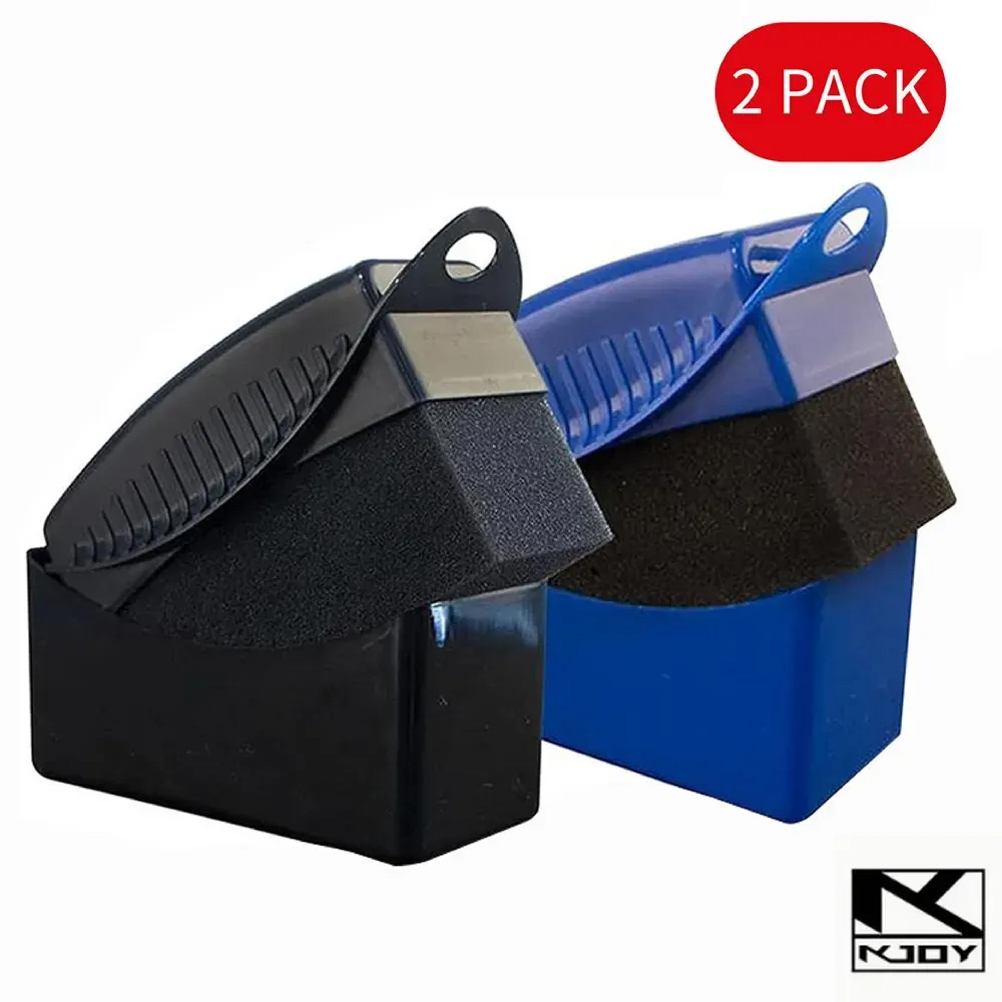 2PCS Wheel Cleaning Sponge Rim Detailing And Tire Polishing Pads 2