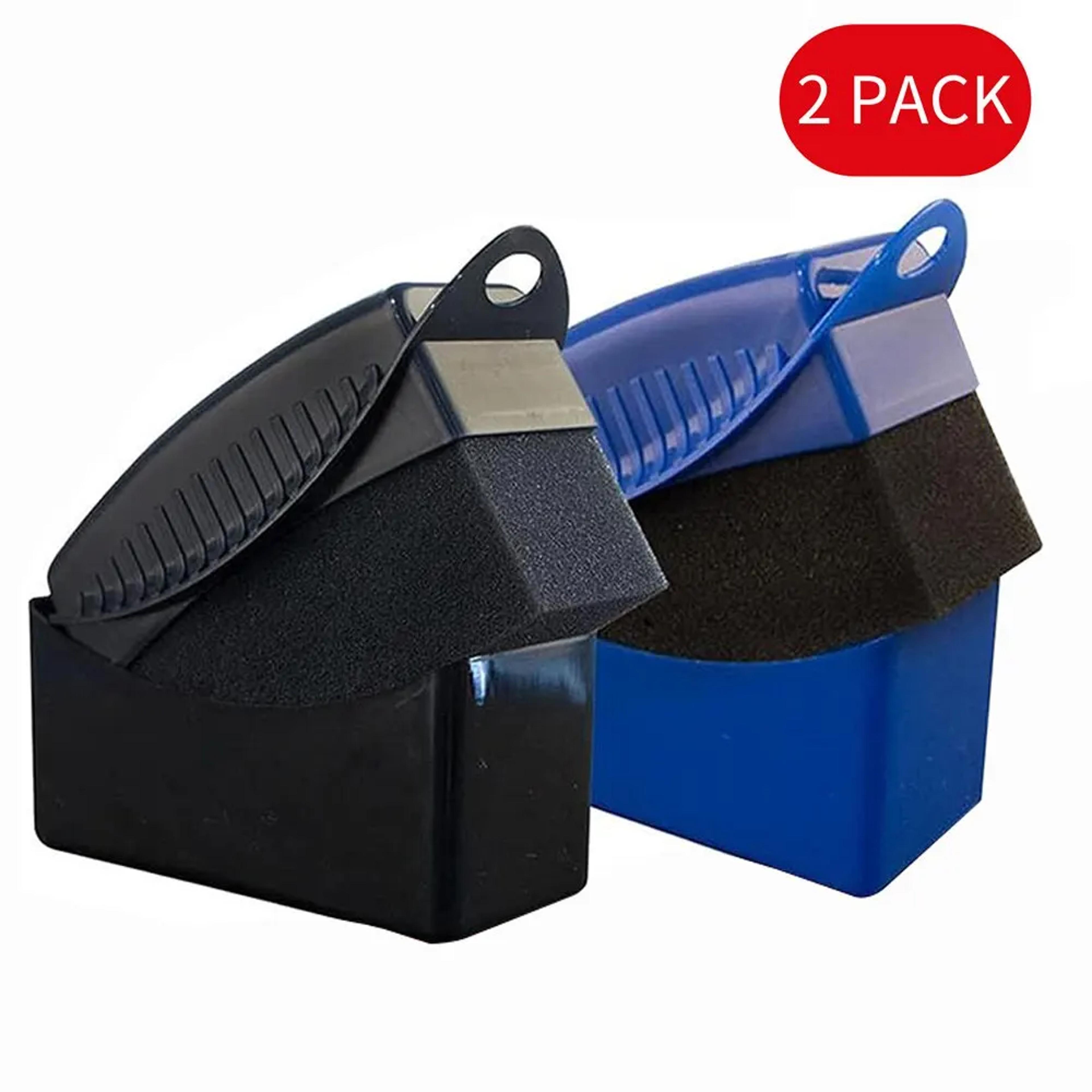 2PCS Wheel Cleaning Sponge Rim Detailing And Tire Polishing Pads 1