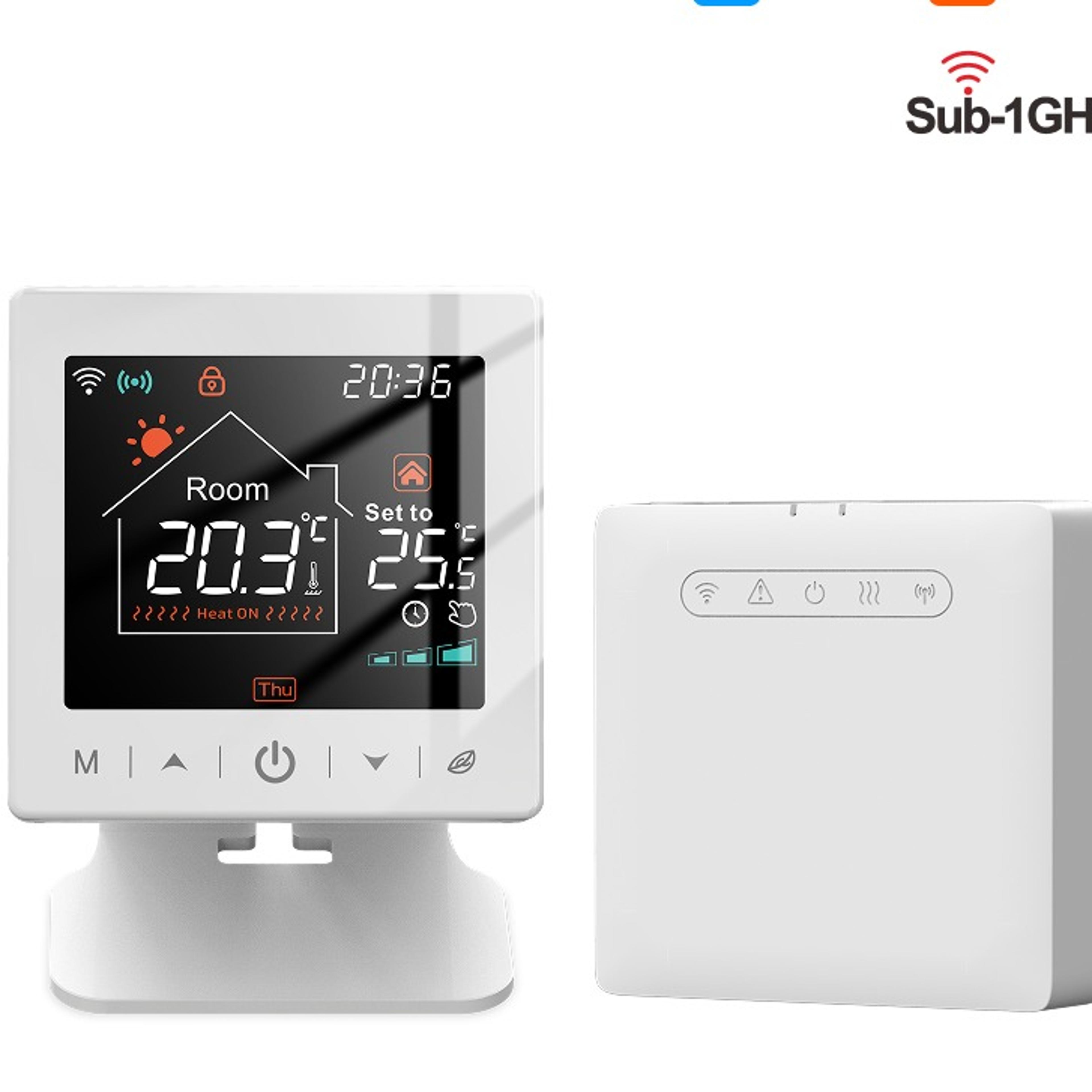 tuya smart wifi thermostat wireless boiler temperature controller
