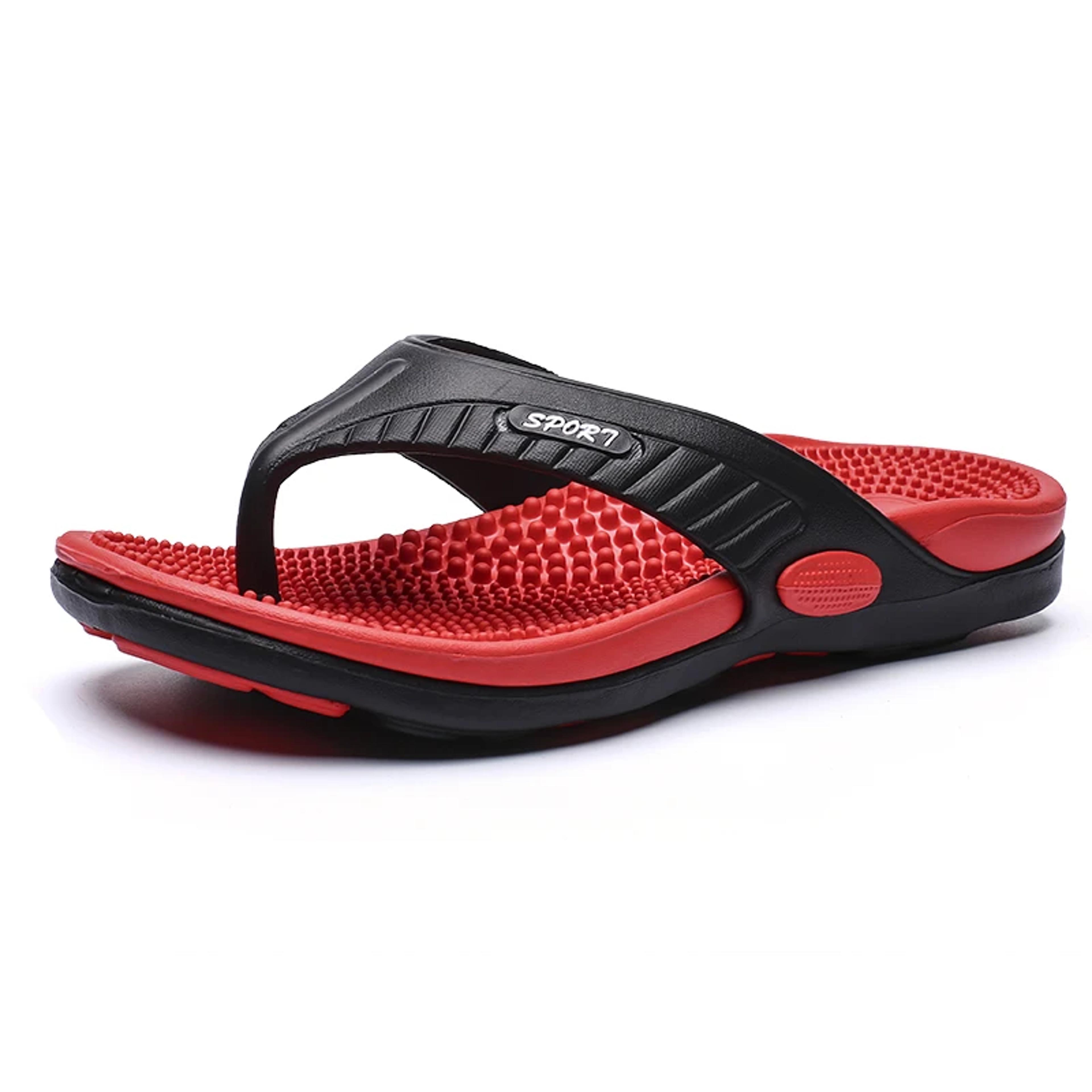 men's eva slides with slip-resistant sole and true-to-size fit