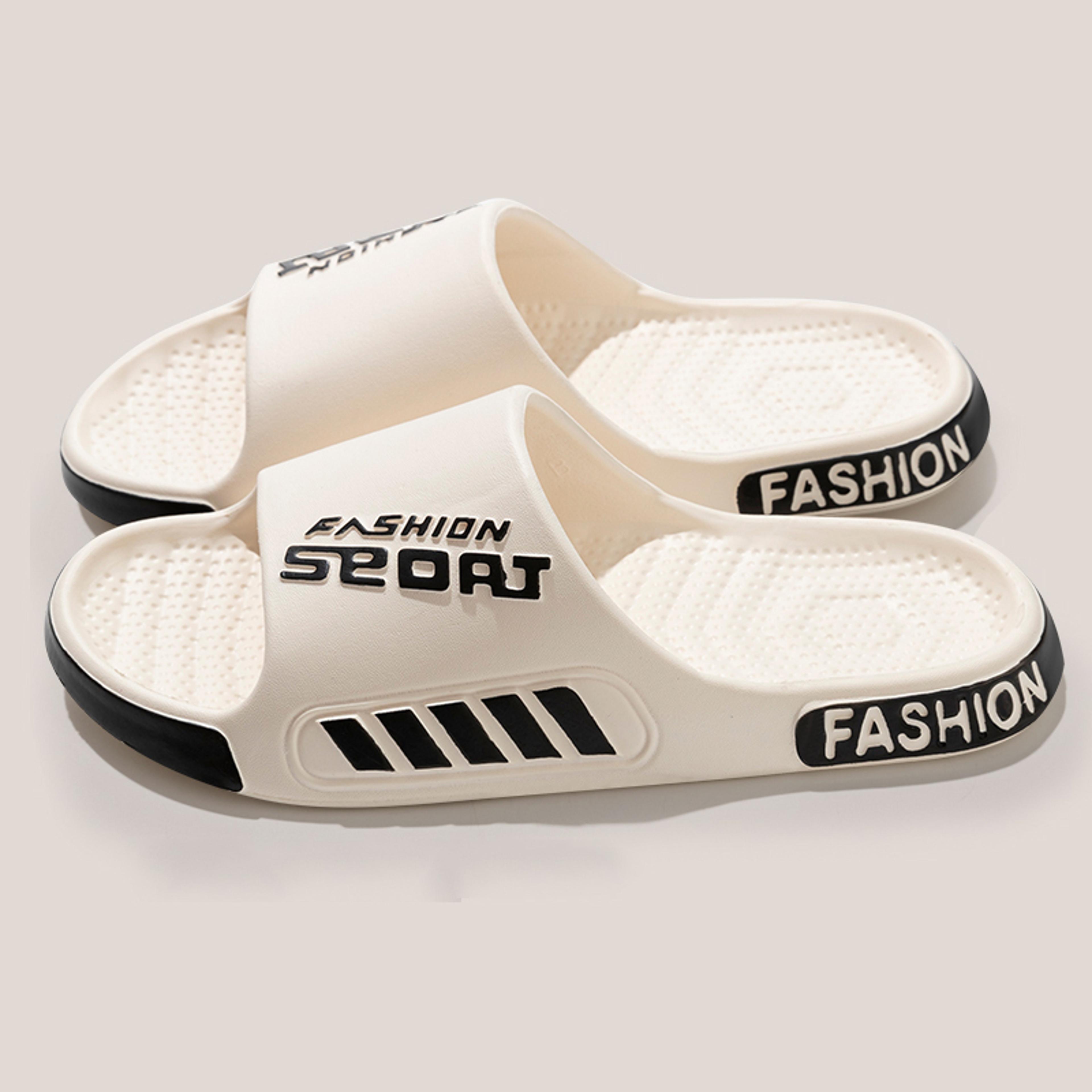 men's eva bathroom slippers with soft sole and anti-slip outsole