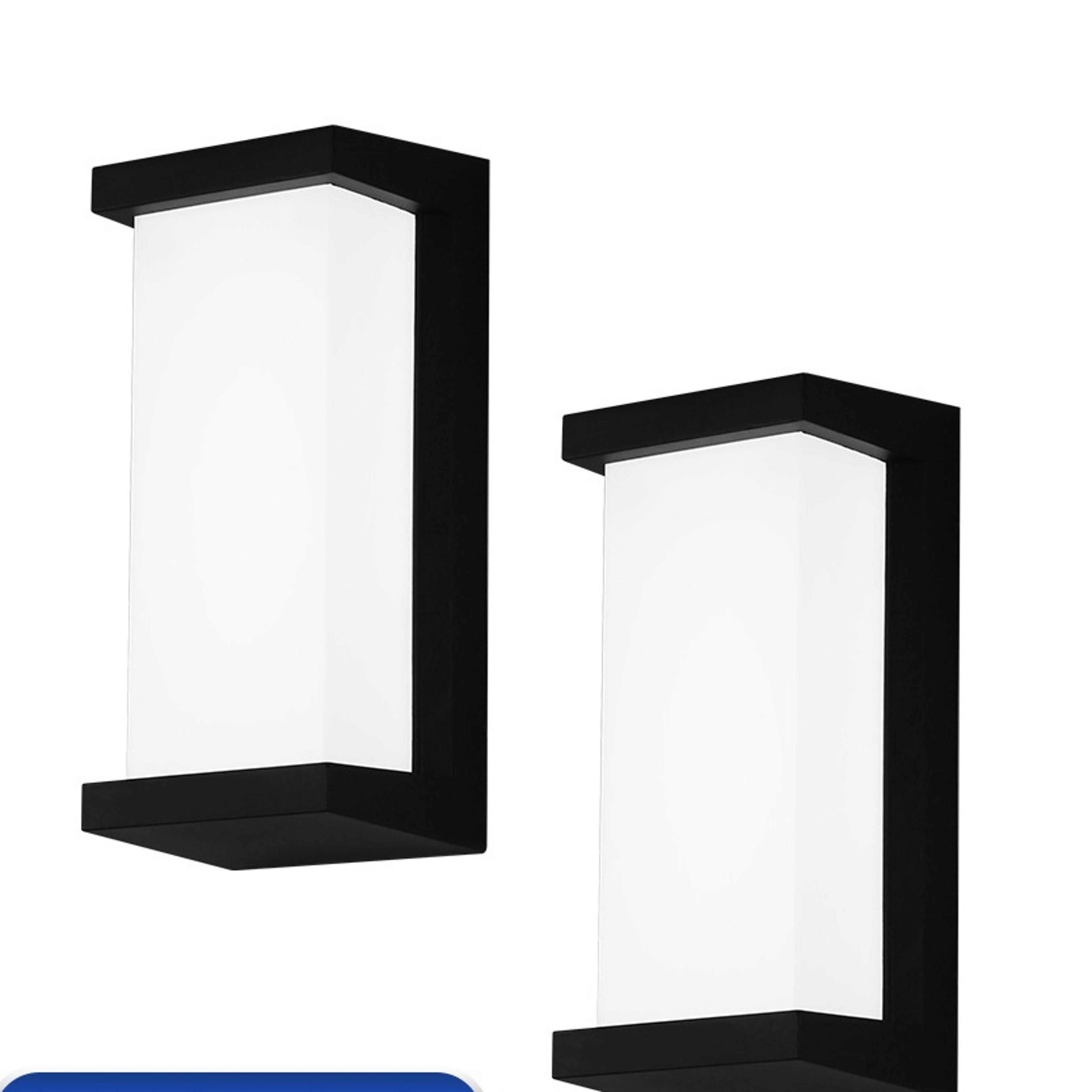 24w outdoor led wall lamp ip65 waterproof warm white porch light