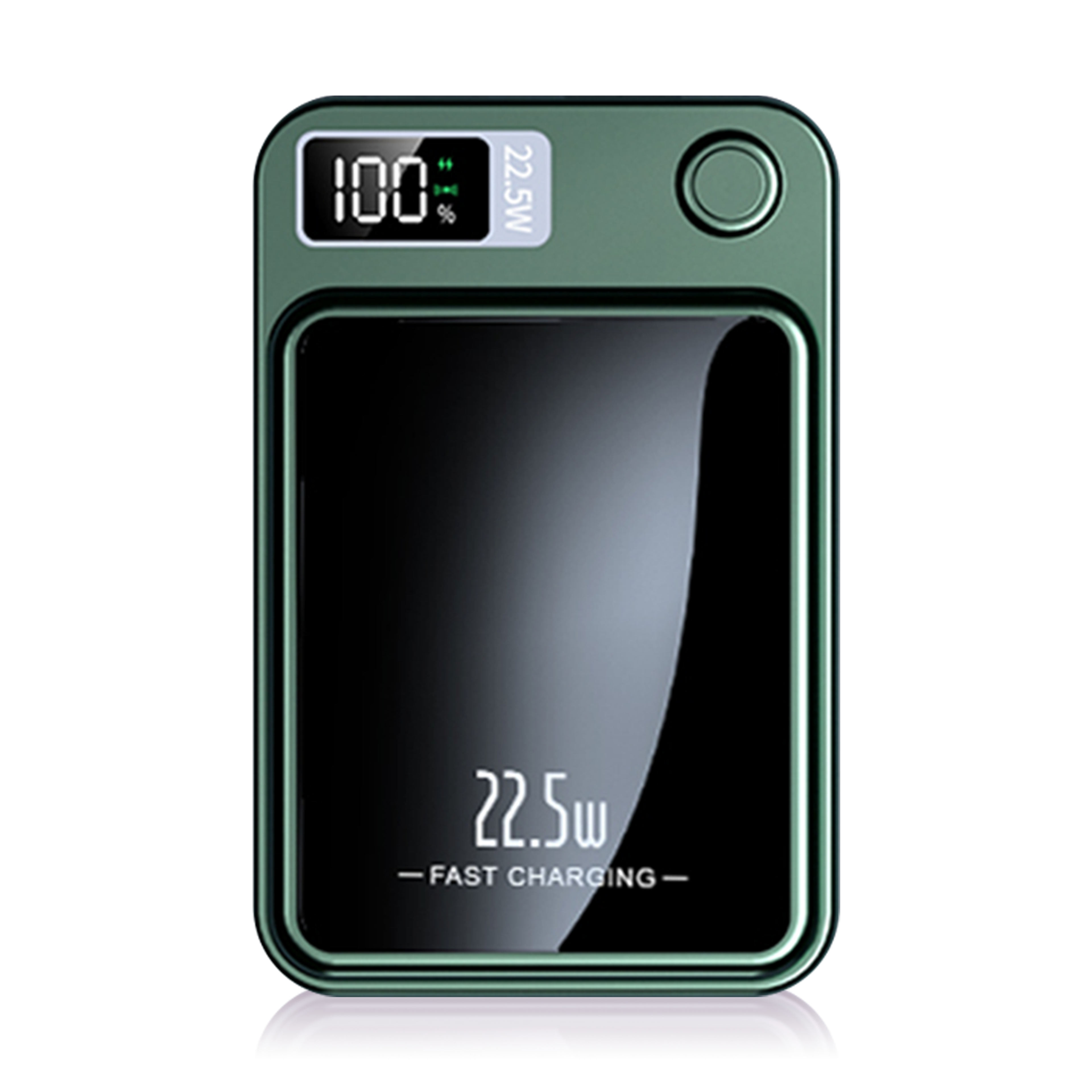 10000mah magnetic wireless power bank with 22.5w fast charging and led display