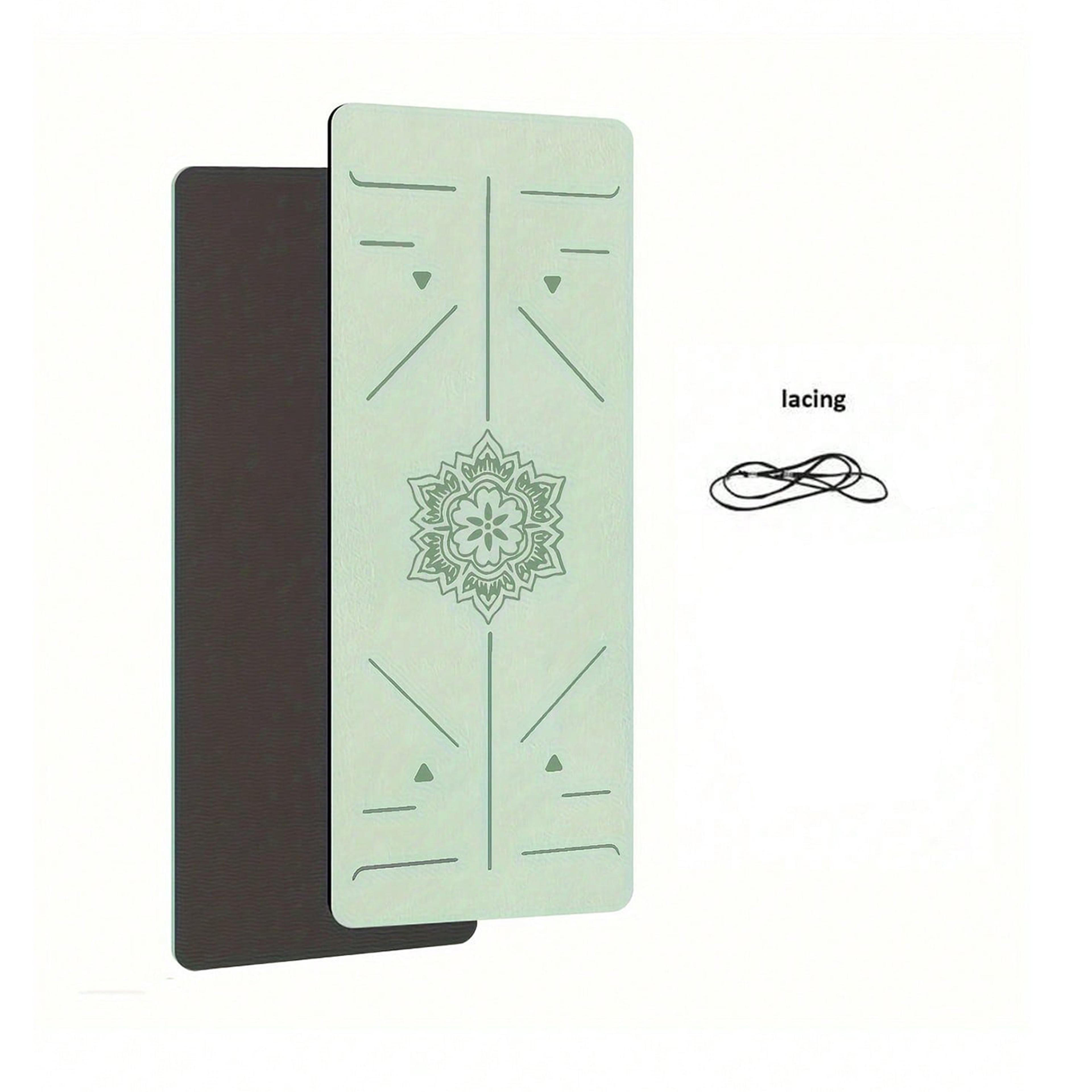anti slip tpe yoga mat for pilates and home workouts