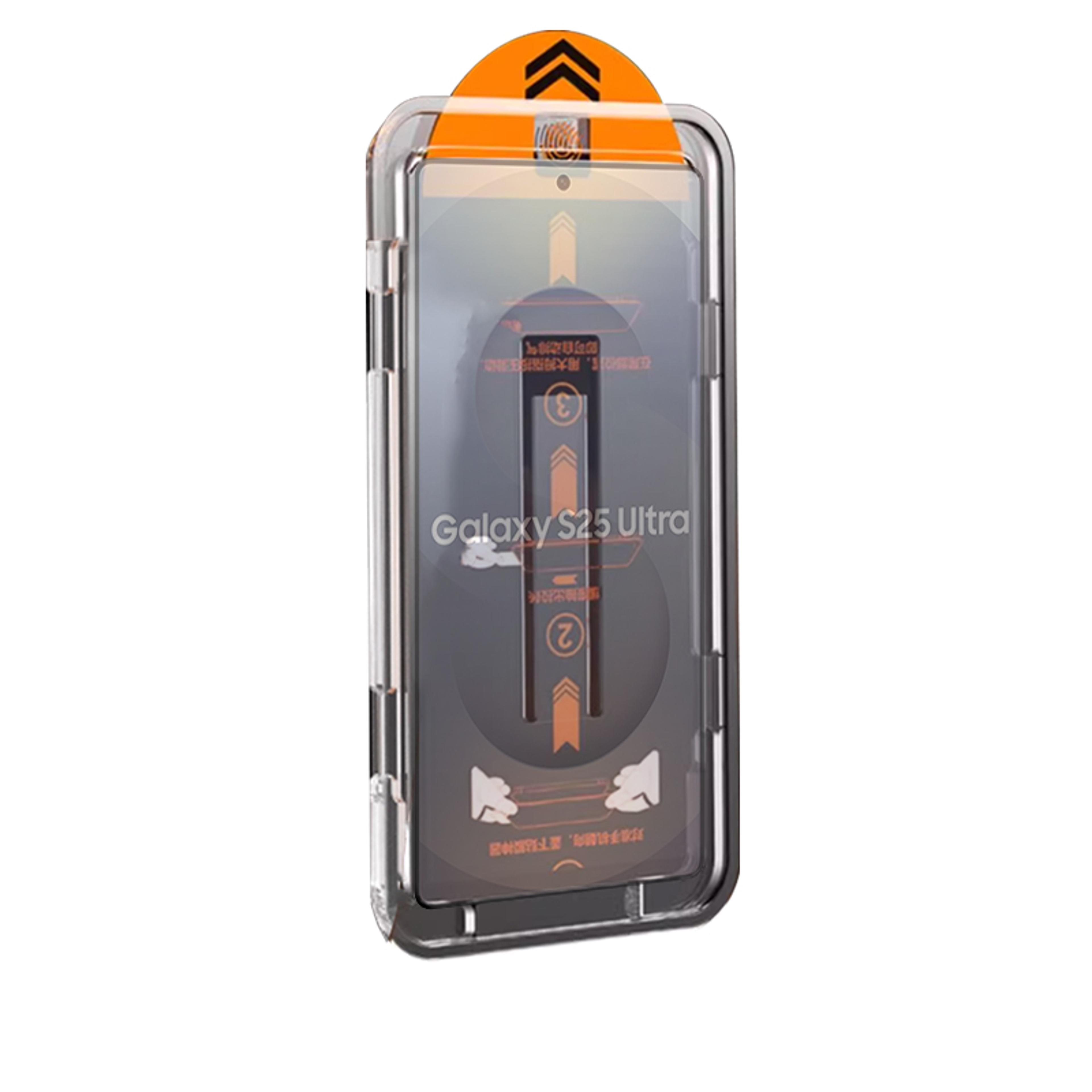 tempered glass screen protector with oleophobic coating and auto installation tool