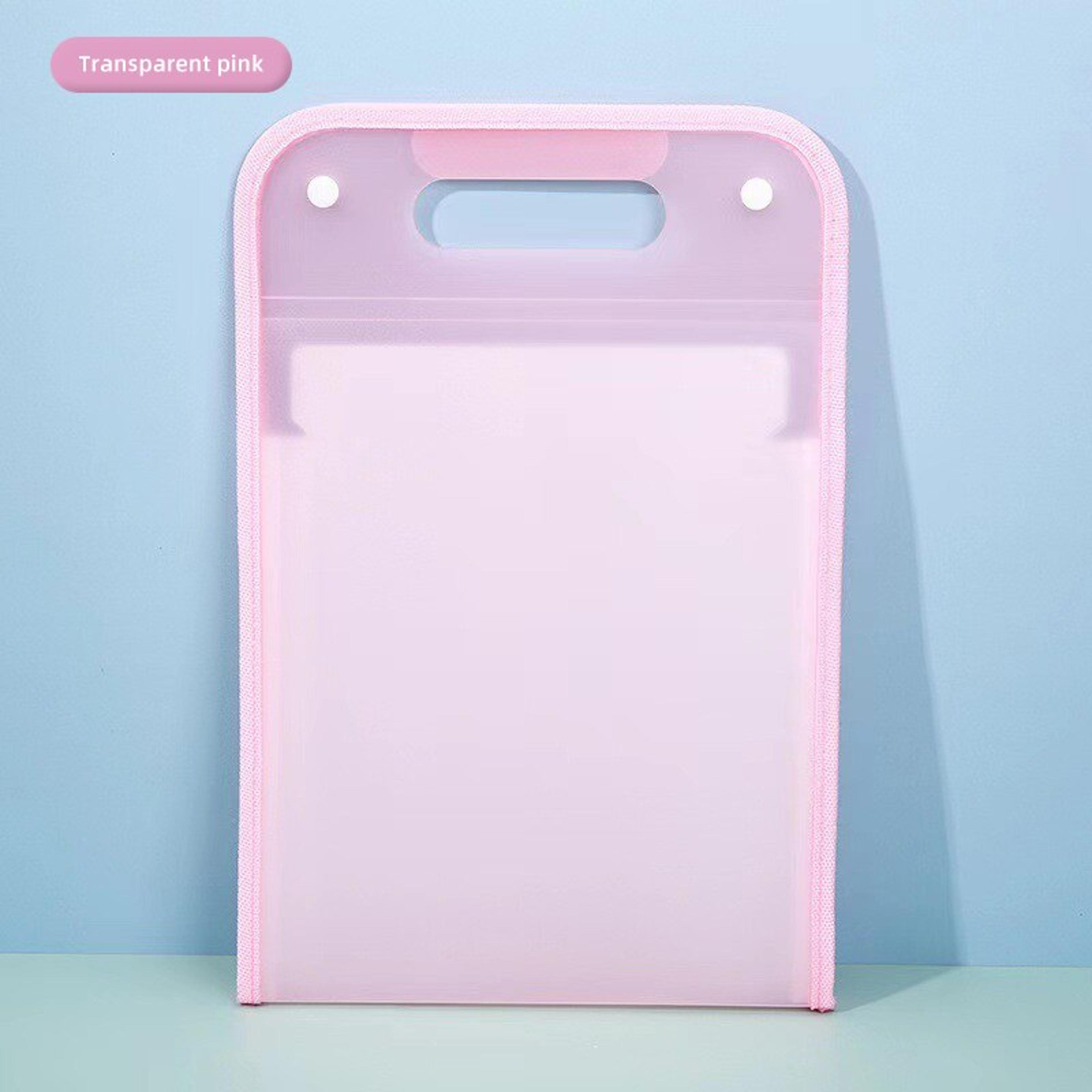 13 pocket accordion file folder a4 letter size portable document organizer