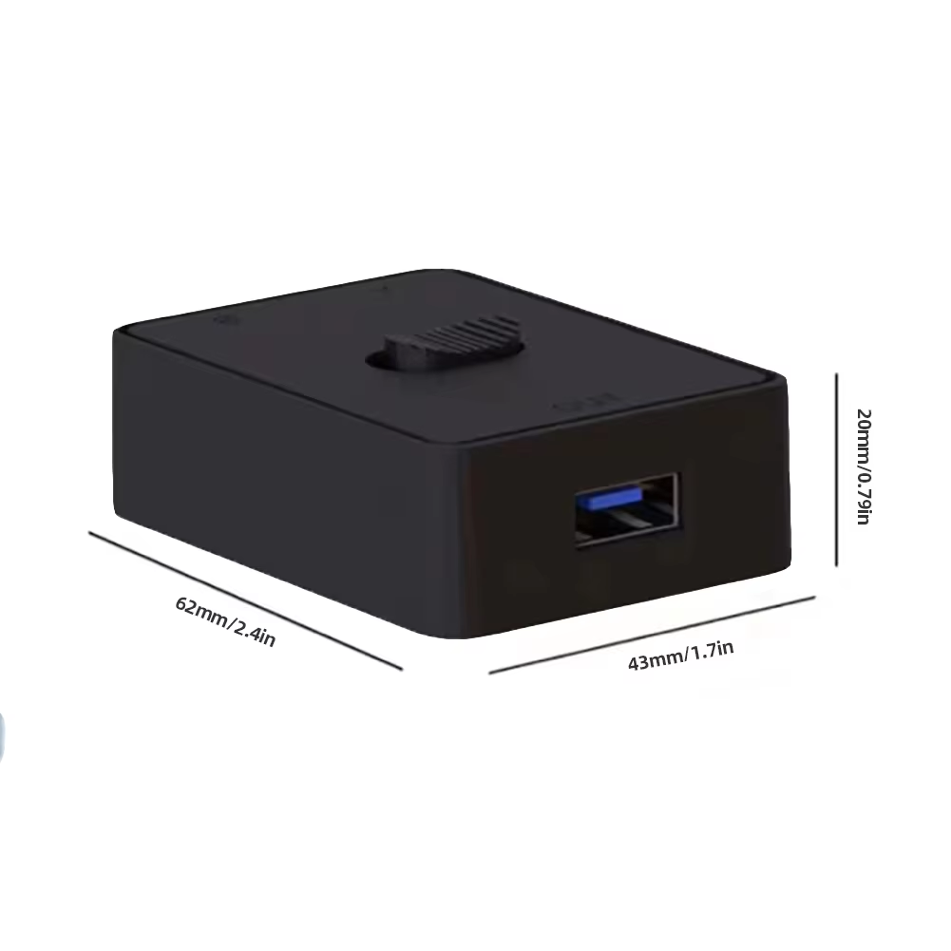 USB 30 Bidirectional Switch 2Port USB Sharing Hub For Keyboard Mouse And Printer 7
