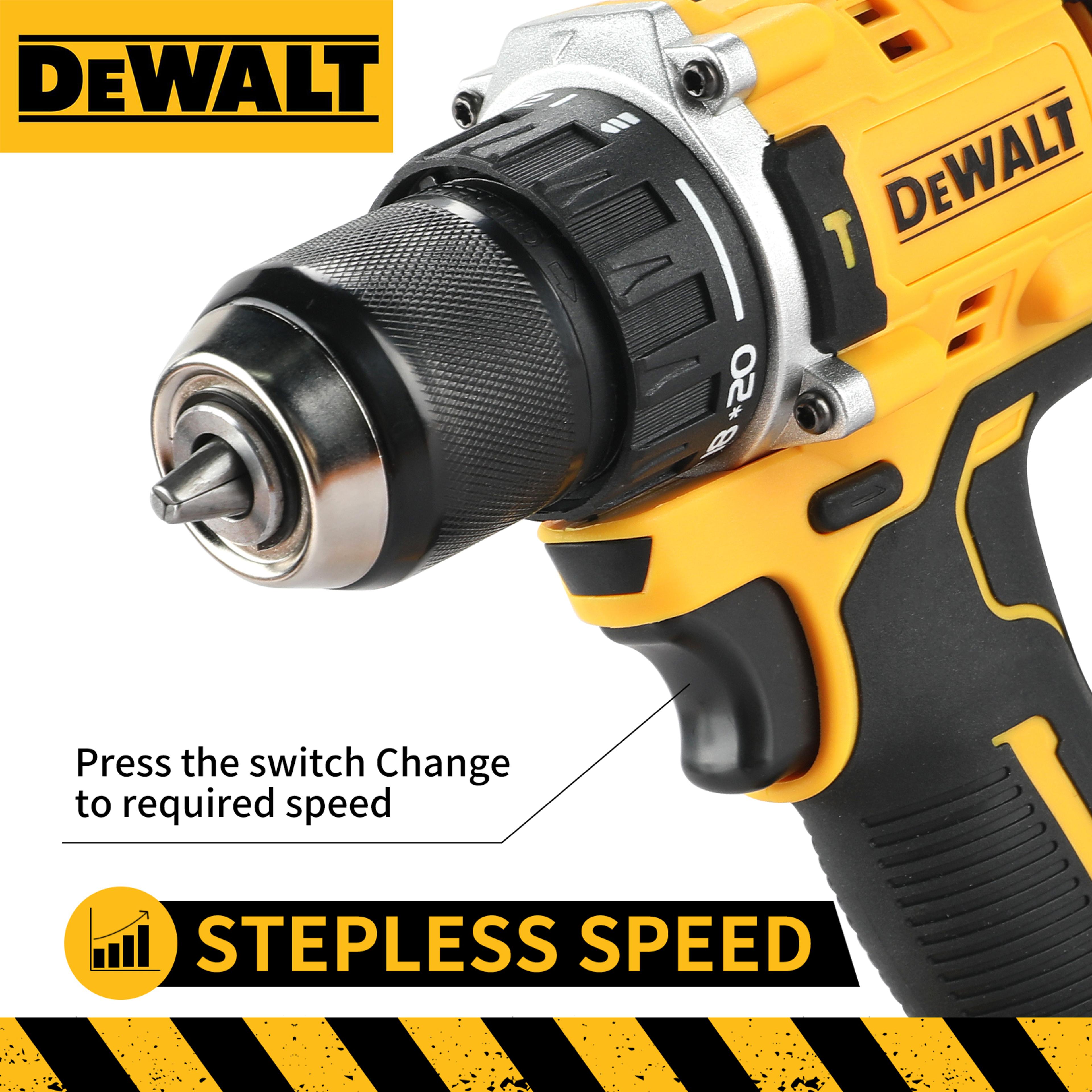 20V Cordless Brushless Drill  Handheld Electric Drill With Dual Working Modes For Home DIY 6