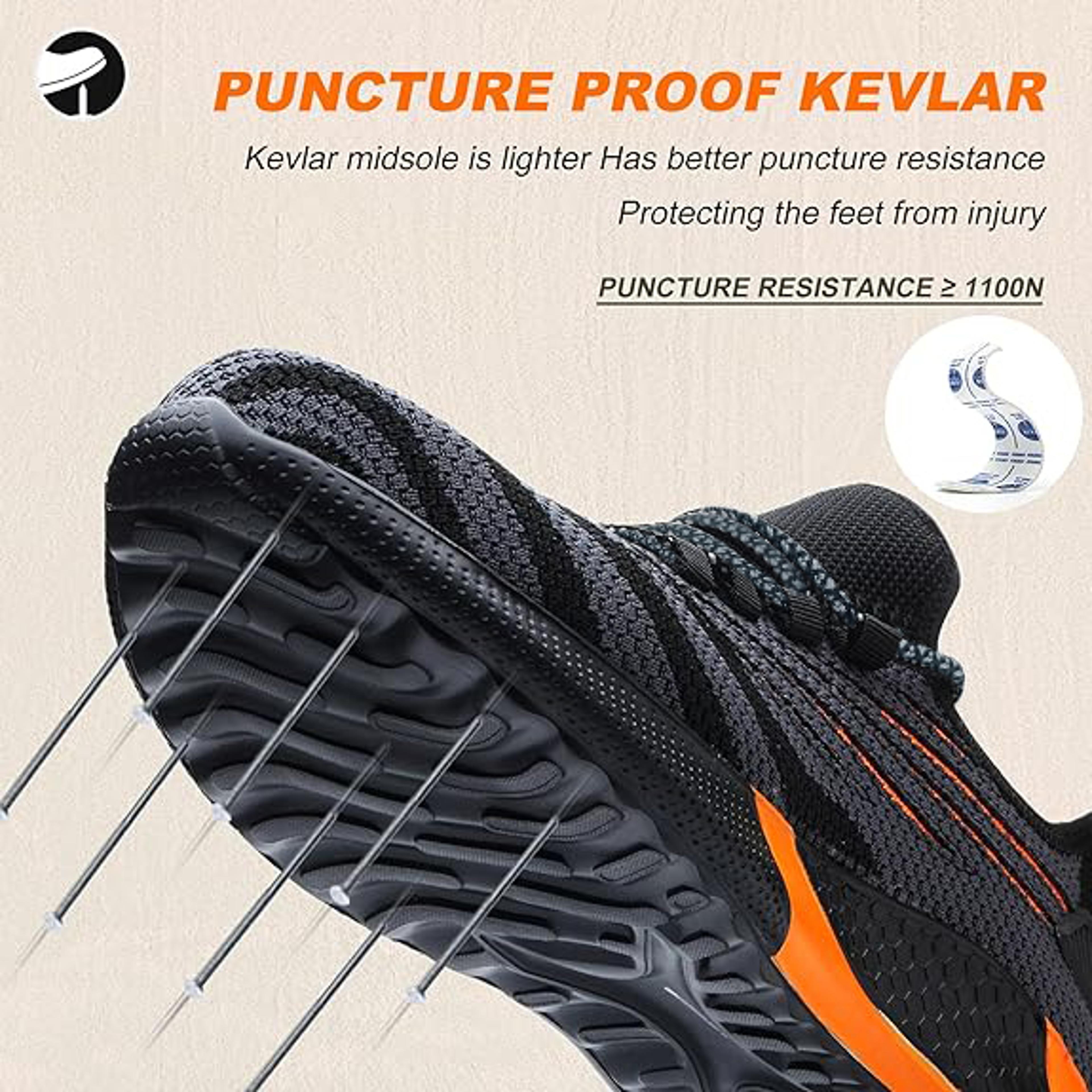 Steel Toe Work Safety Sneakers For Men With PunctureResistant Design 2