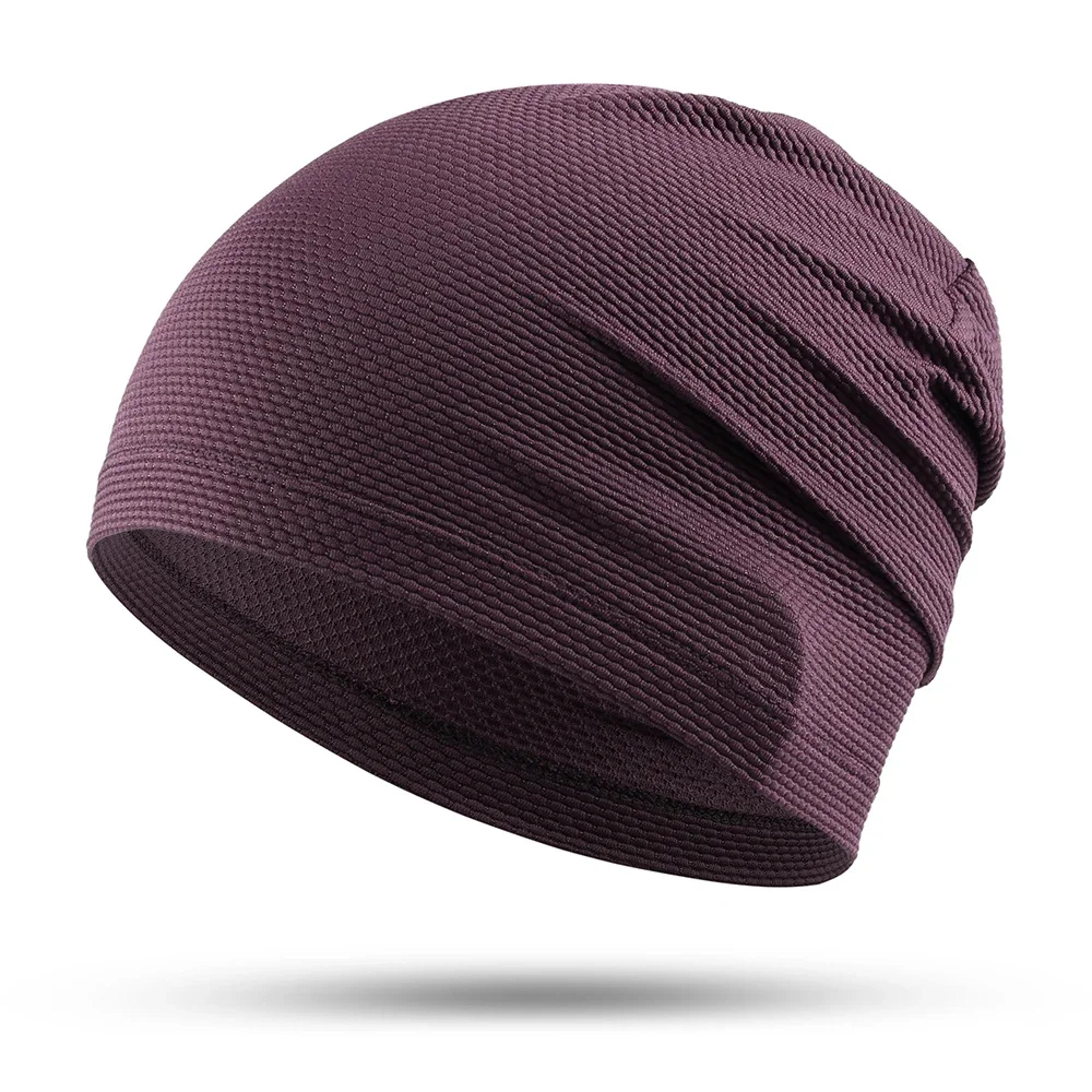 breathable mesh sports cap lightweight quick-dry hat for running and cycling