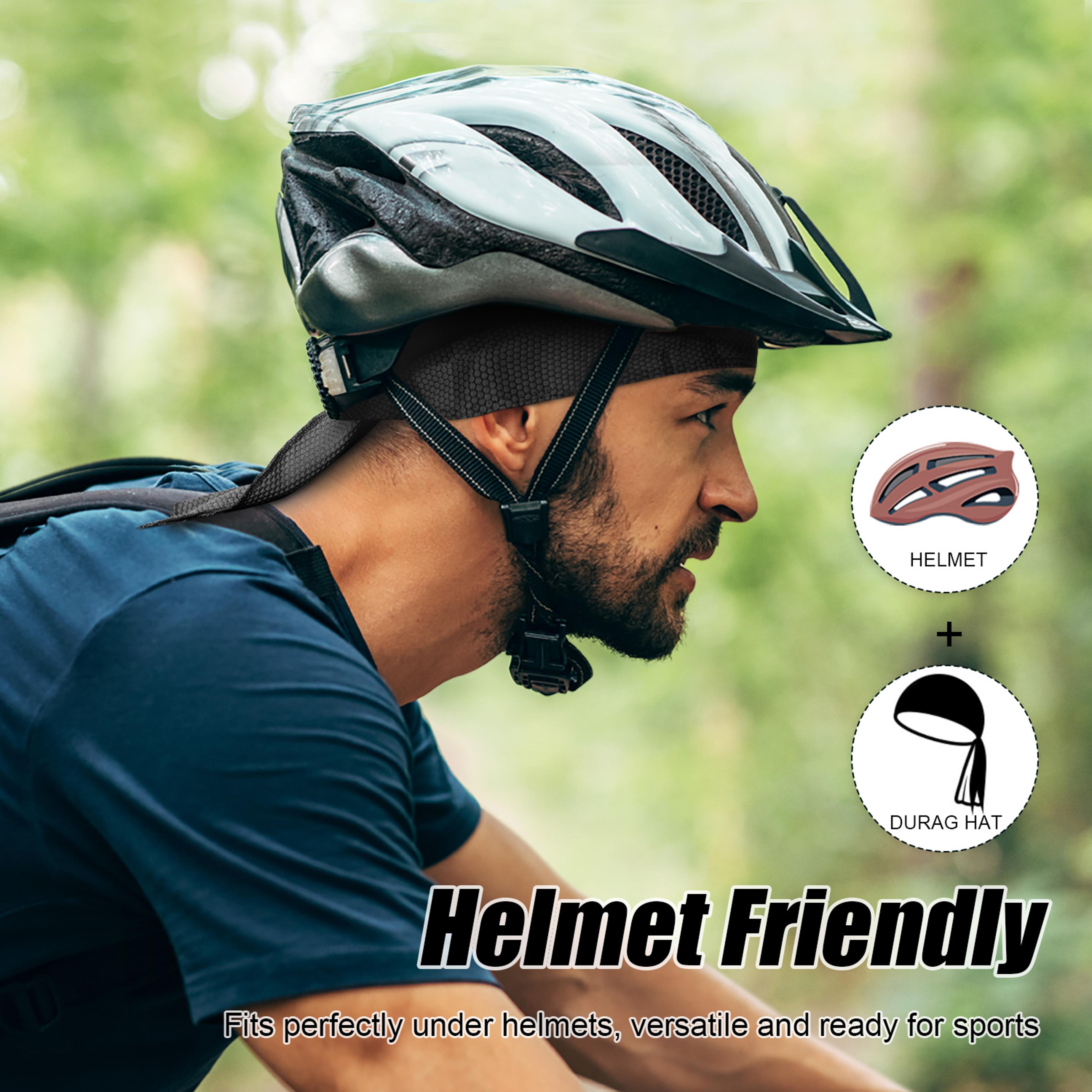 QuickDry Cycling Cap With Breathable Mesh And Adjustable Fit 1