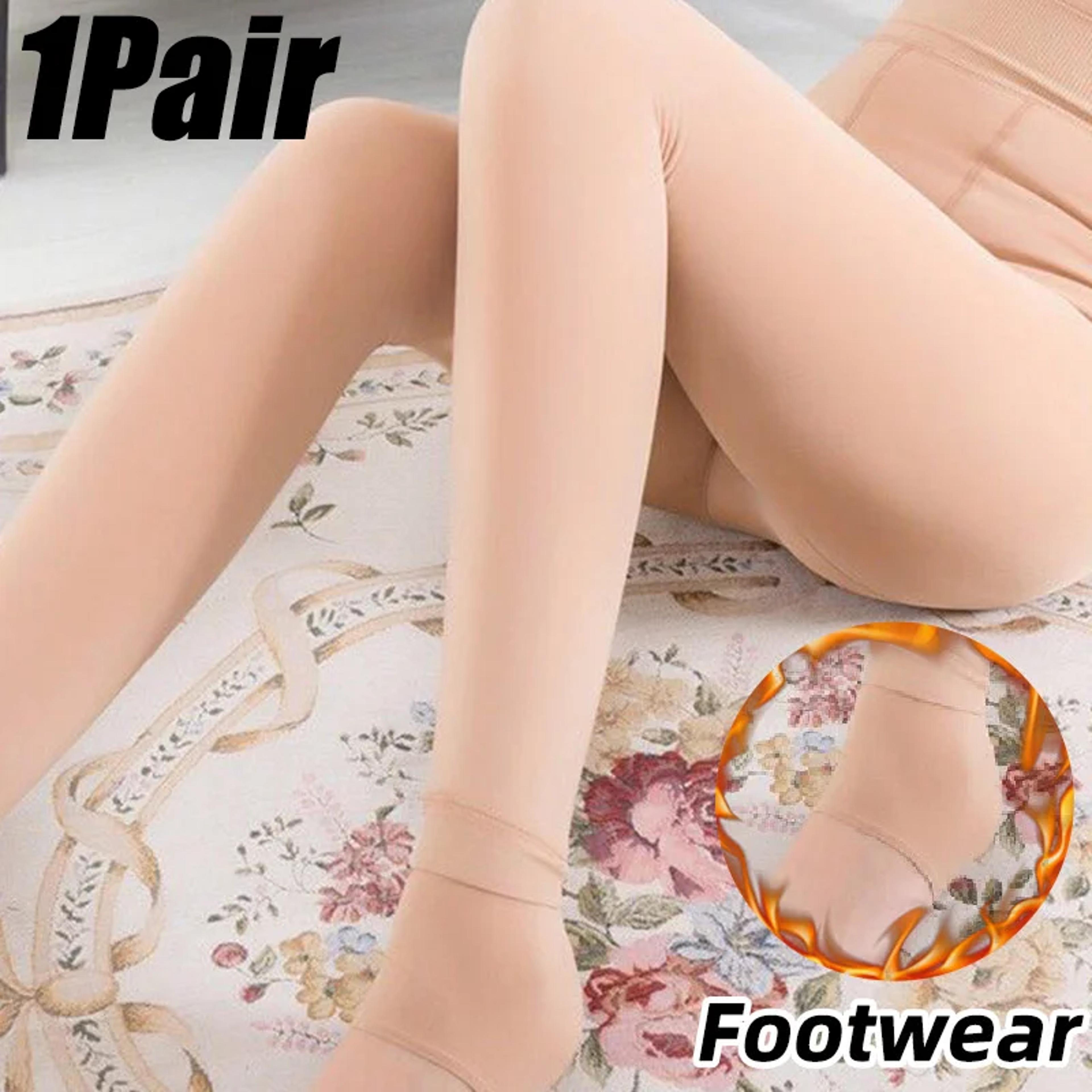 Winter Fleece Lined Leggings For Women Thickened Warm AnkleLength Tights 13