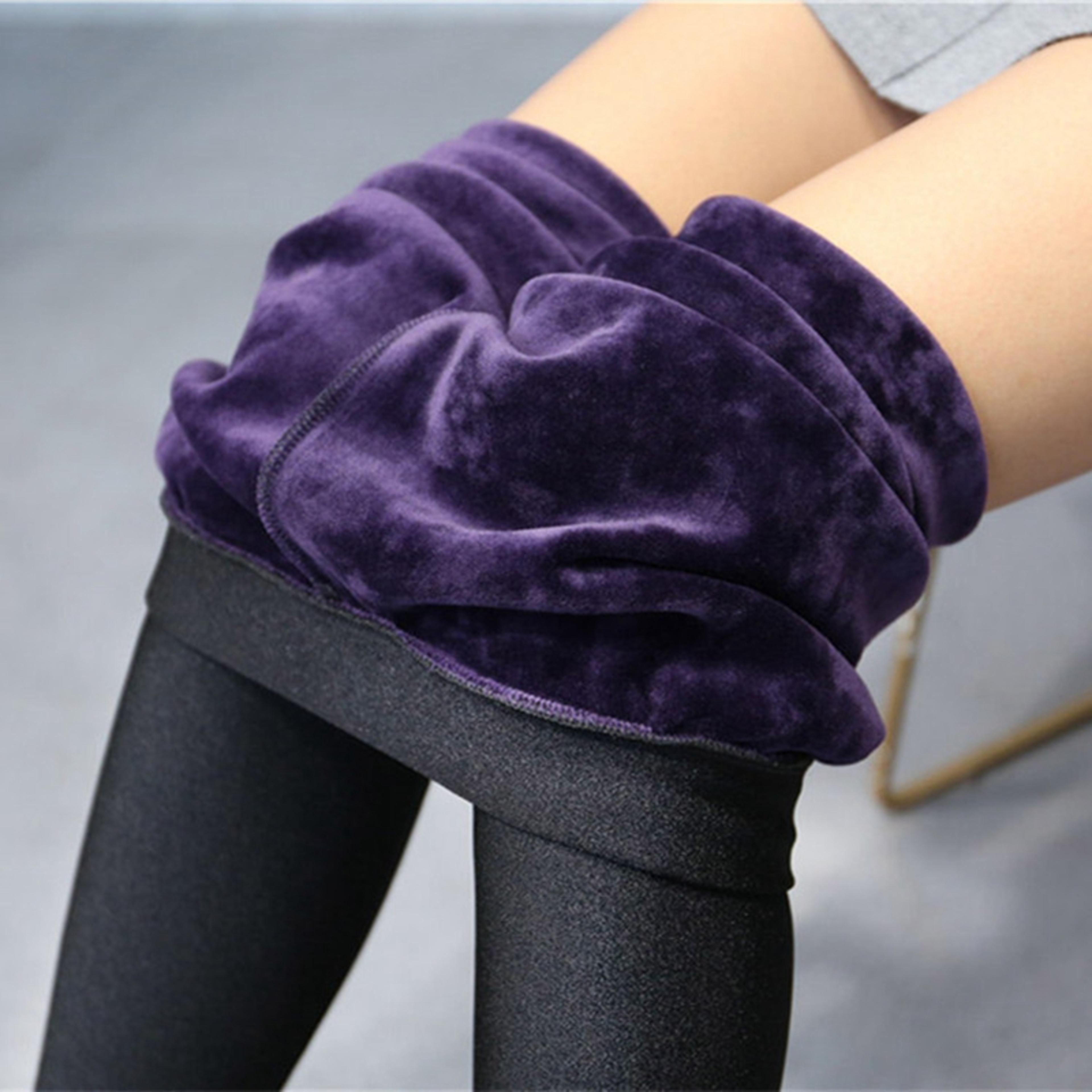 women's slim fit ankle-length leggings with mid waist and plus sizes