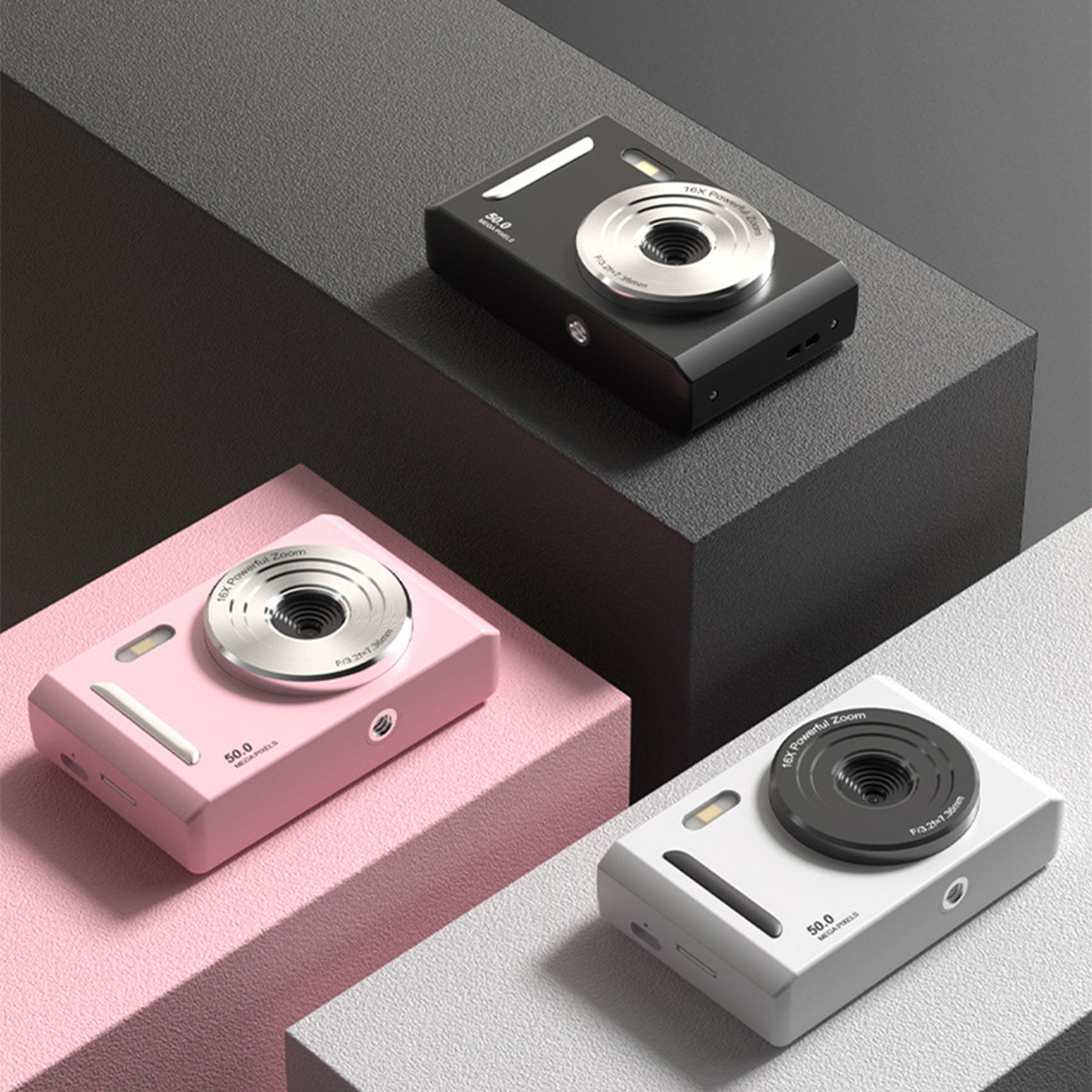 4K Digital Camera With 50MP Photos Dual Cameras And LED Fill Light 2