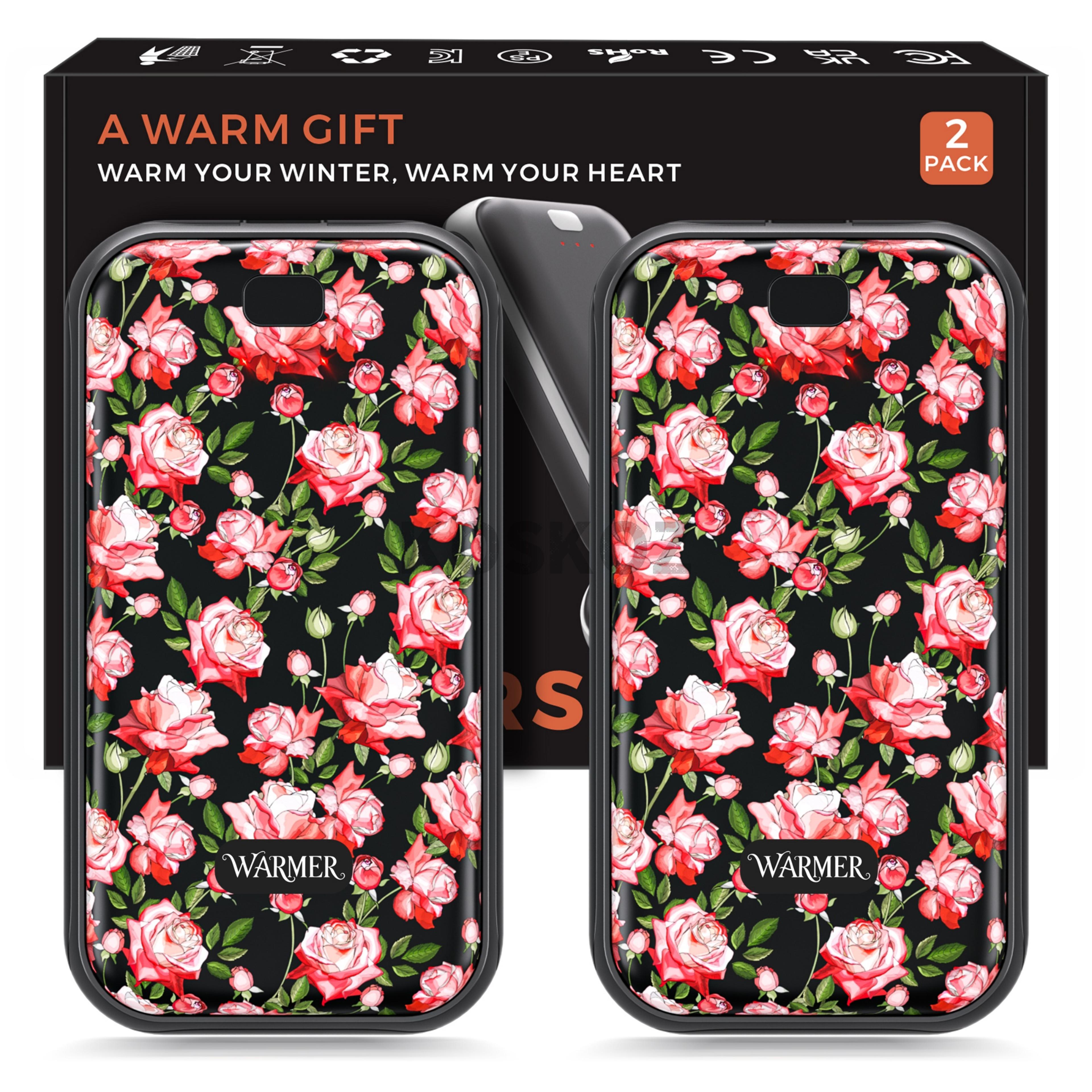 Rechargeable Electric Hand Warmers 2Pack With USBC Charging And 3 Heat Settings 12