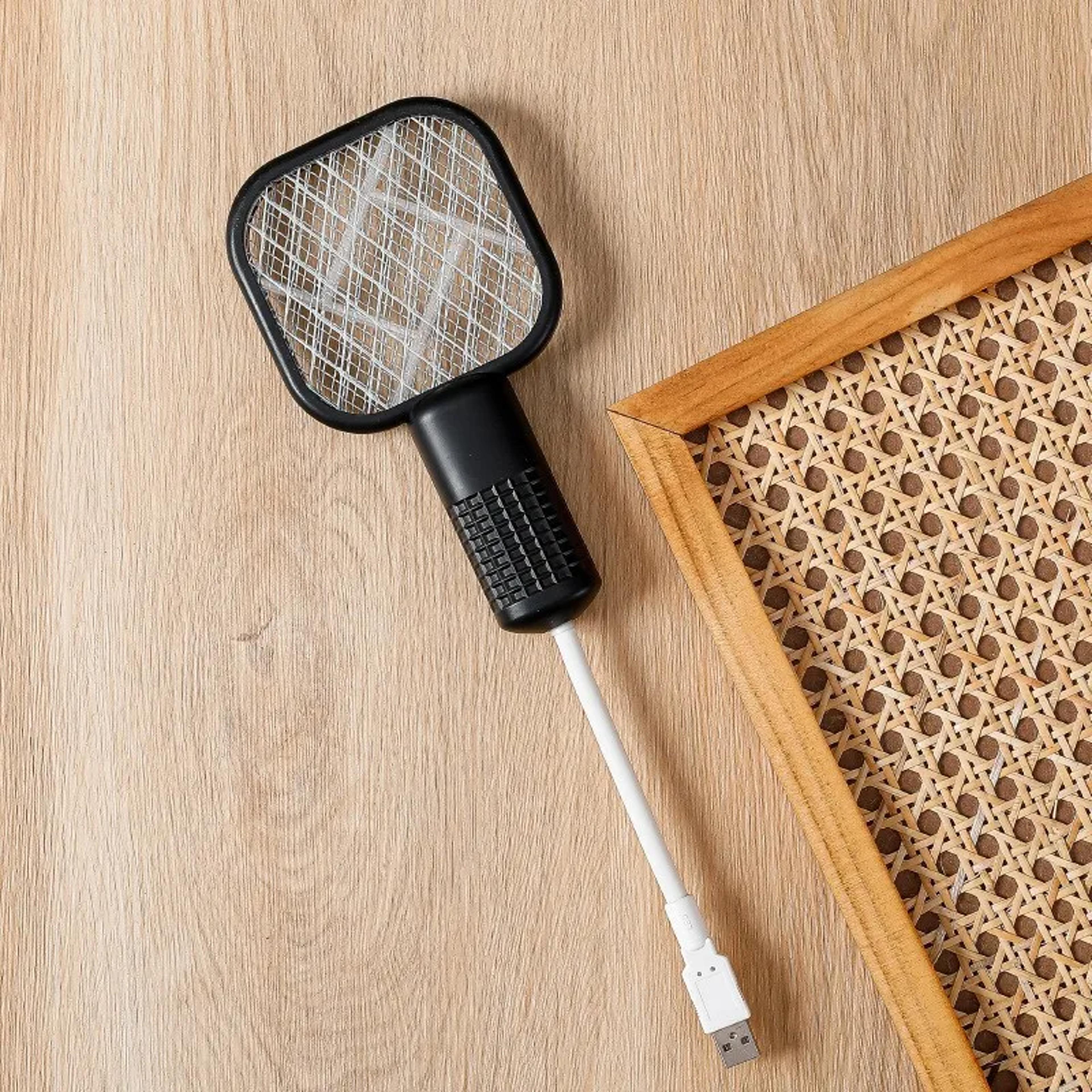 2in1 USB Mosquito Killer Lamp And Electric Swatter With Purple Light 9