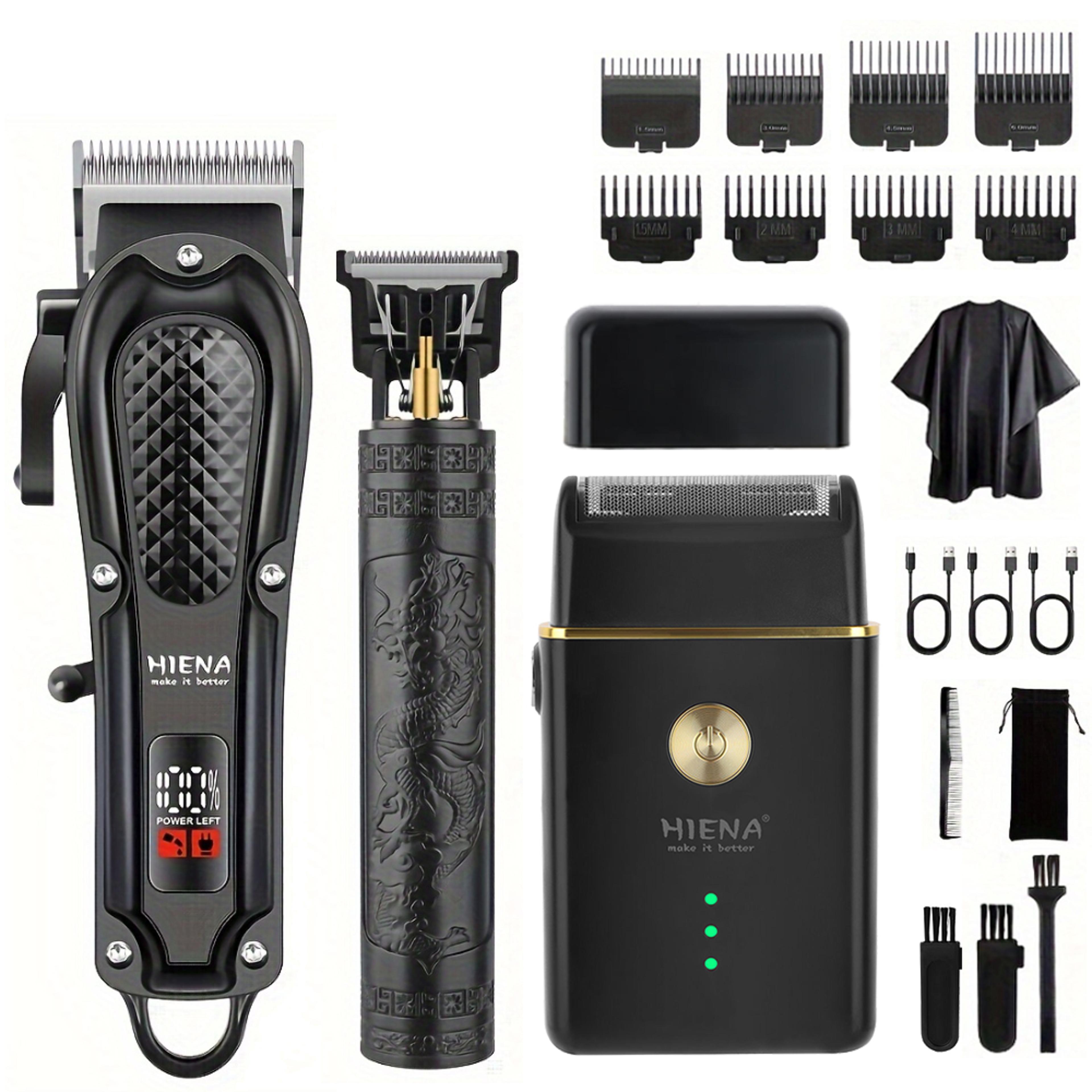 Cordless Hair Clipper And Trimmer With LCD Display And Stainless Steel Blades 11