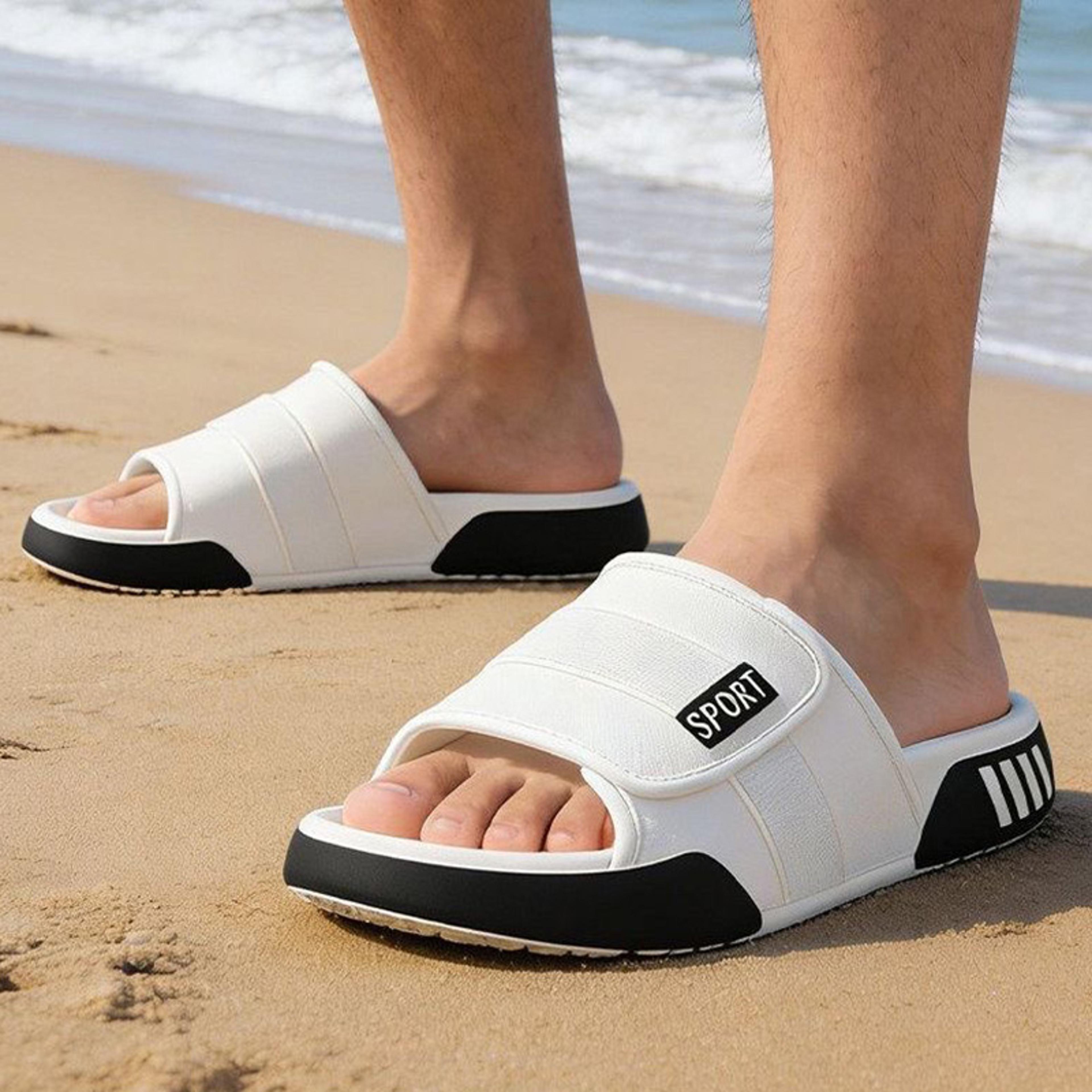 Mens Lightweight EVA NonSlip Summer Slippers With Soft Sole 5