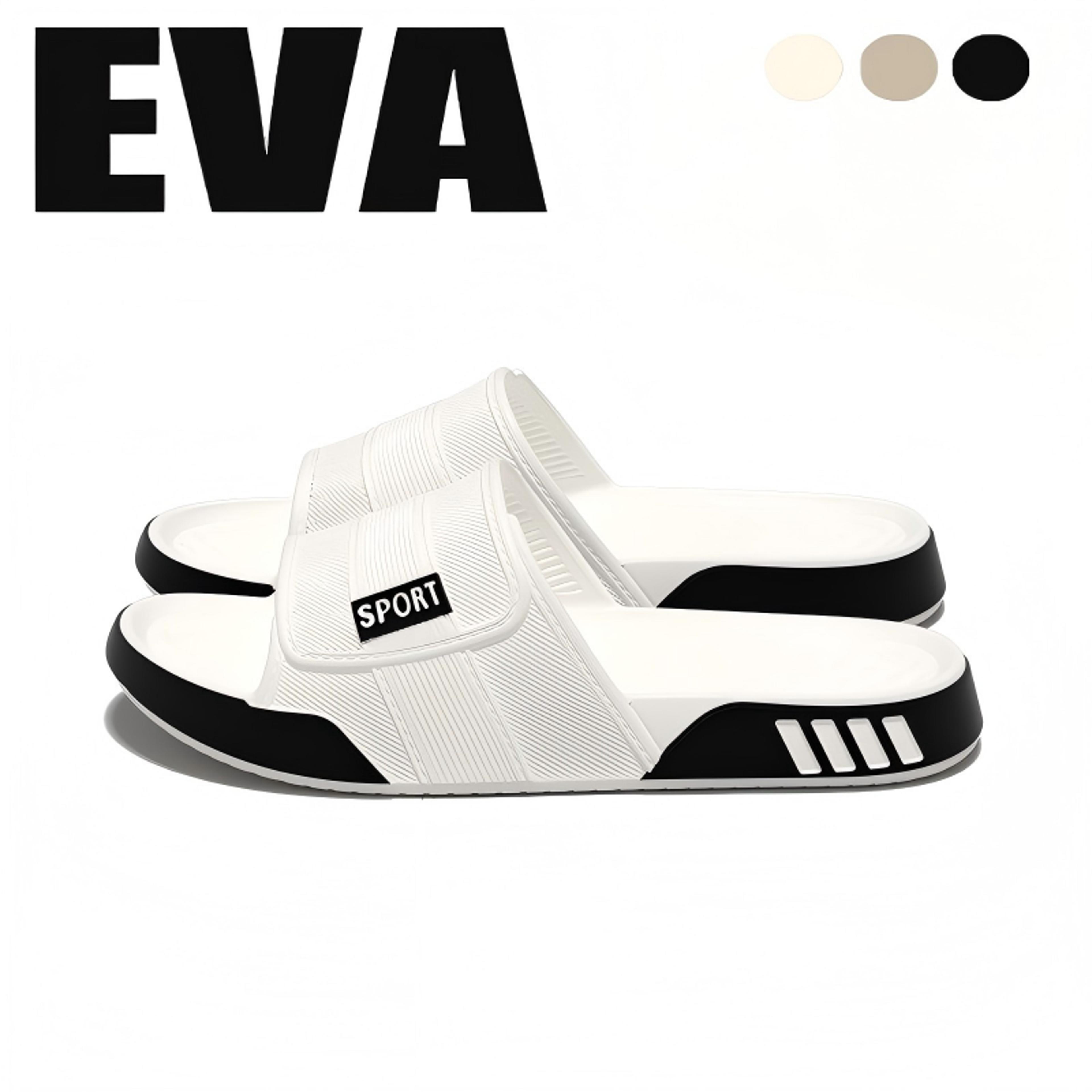 Mens Lightweight EVA NonSlip Summer Slippers With Soft Sole 8