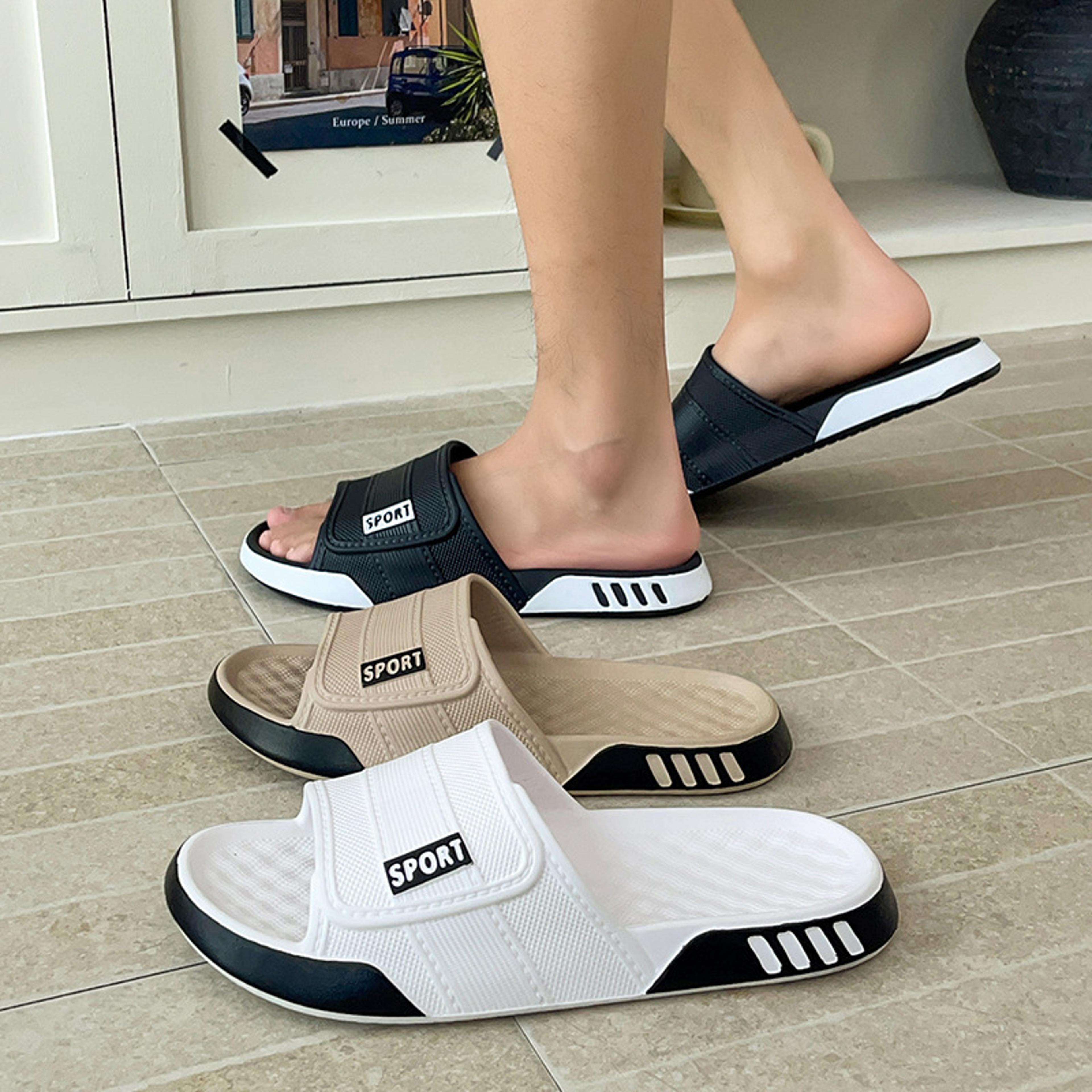Mens Lightweight EVA NonSlip Summer Slippers With Soft Sole 6