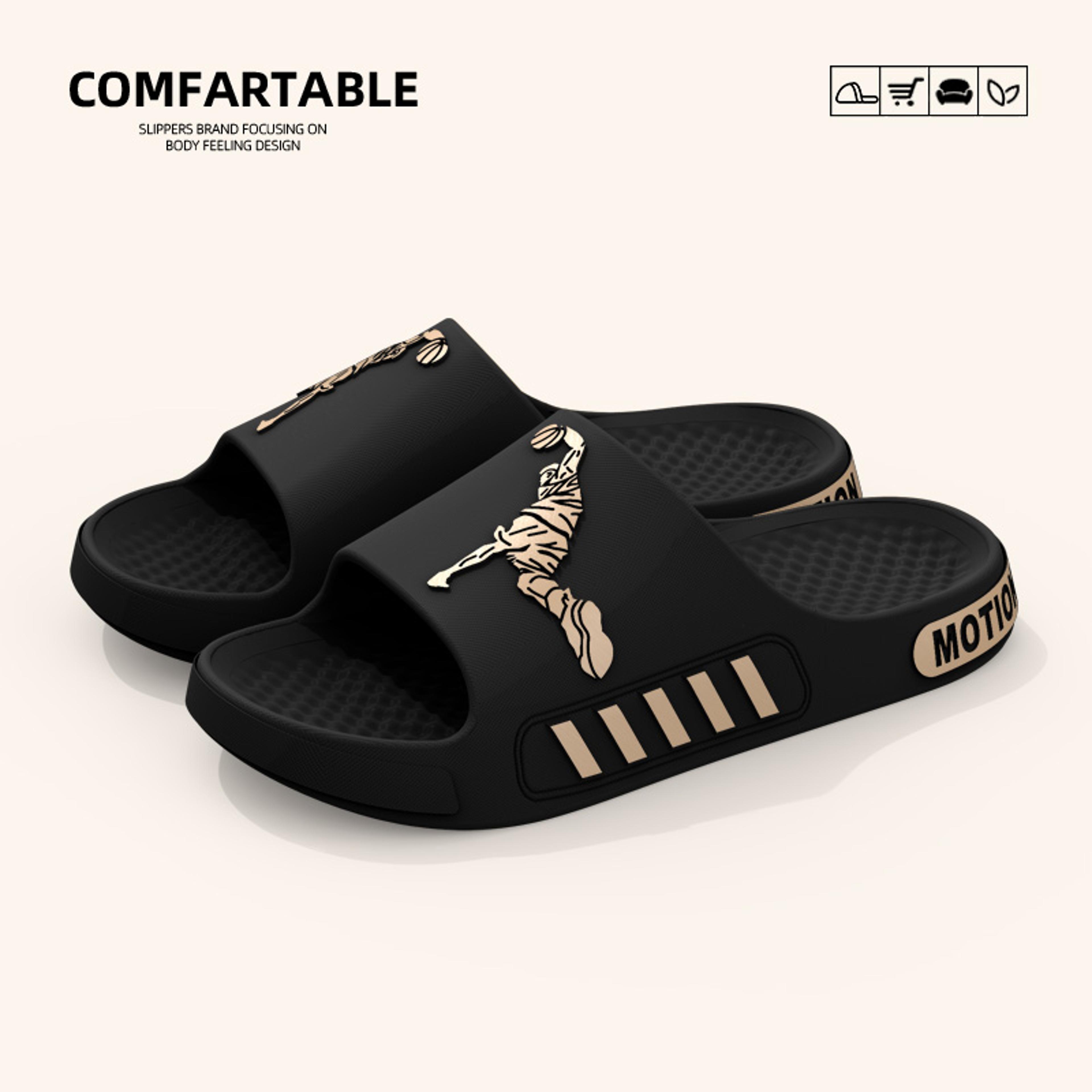 Mens Lightweight EVA NonSlip Summer Slippers With Soft Sole 16