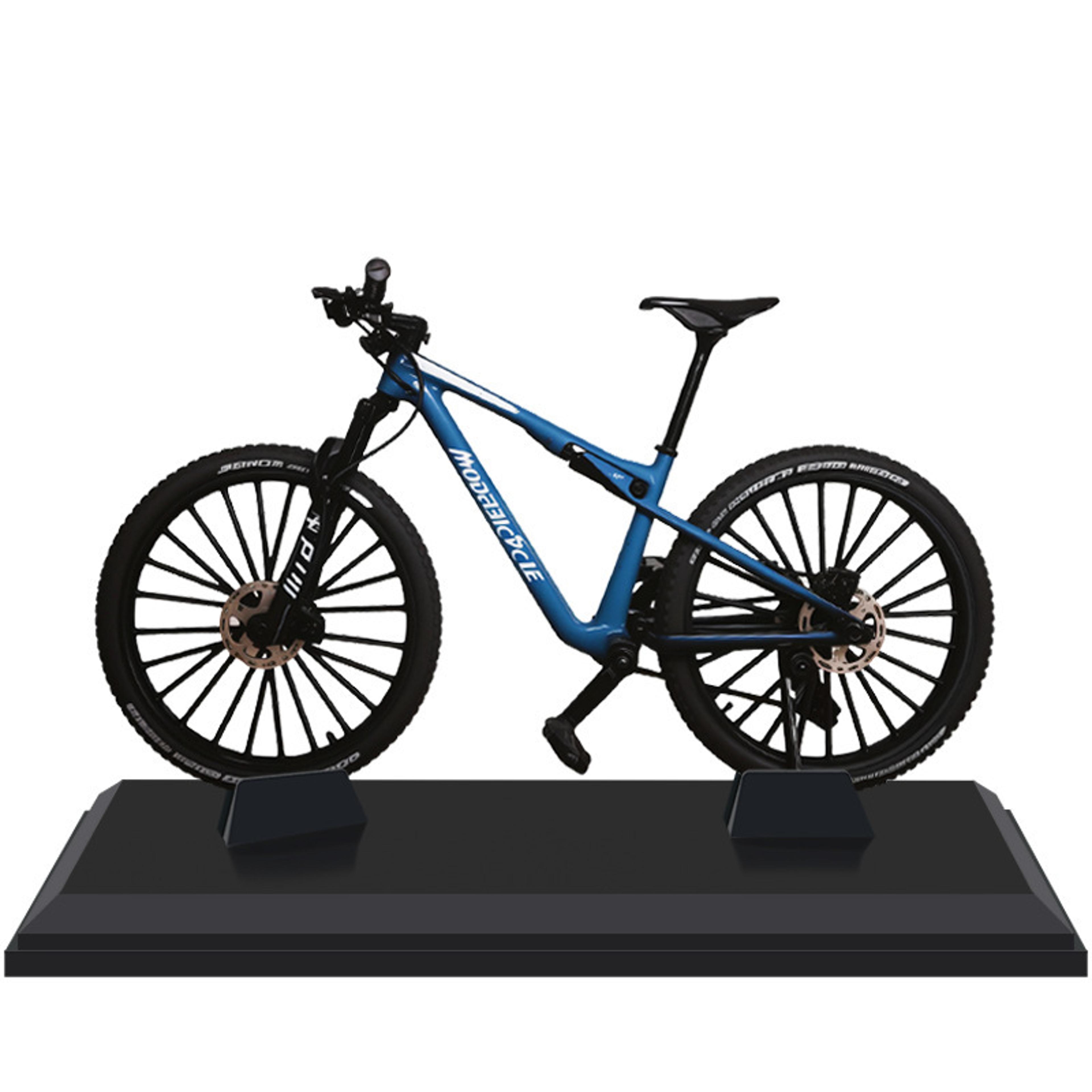 Alloy Mountain Bike Model With Working Gears And Dual Suspension 10