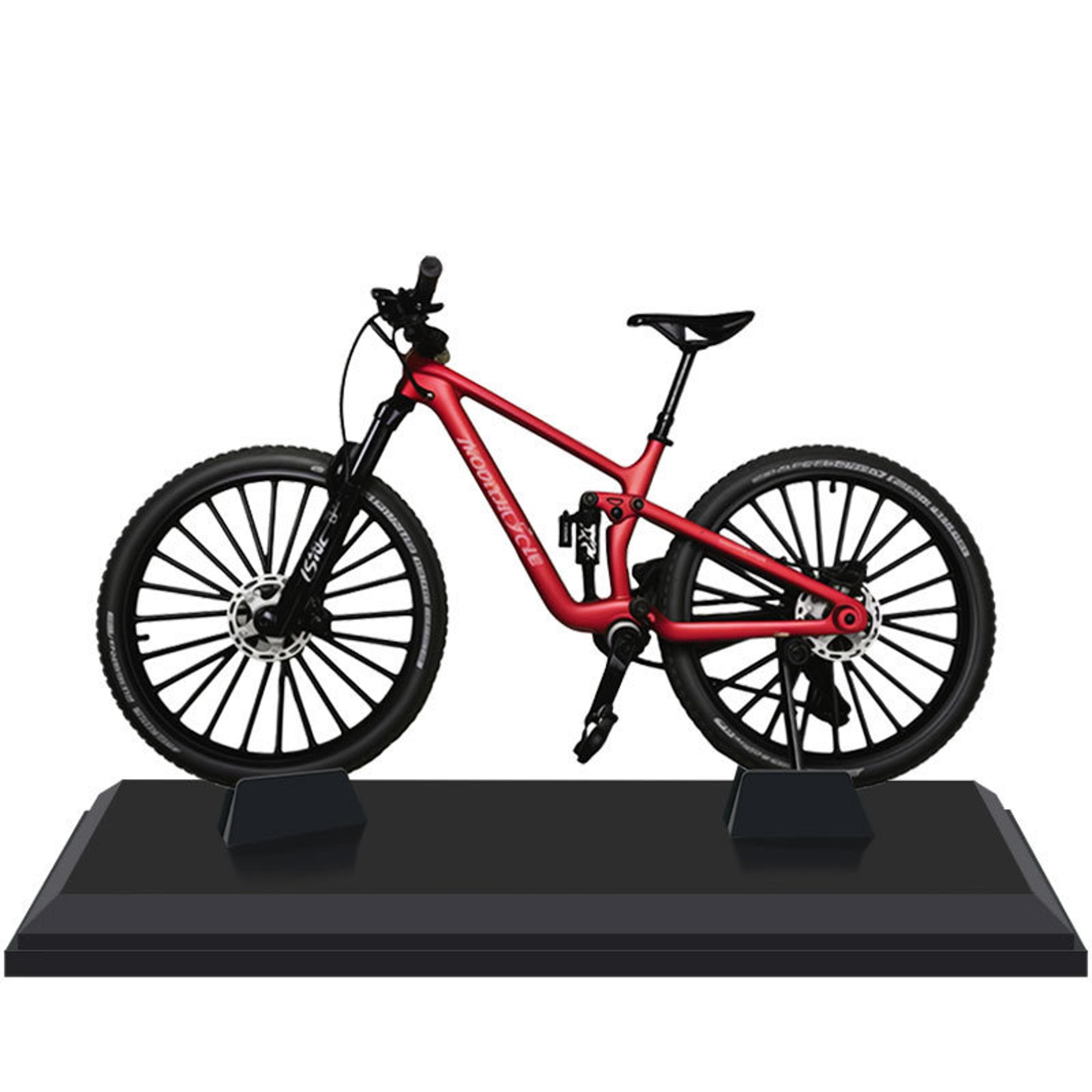 Alloy Mountain Bike Model With Working Gears And Dual Suspension 16