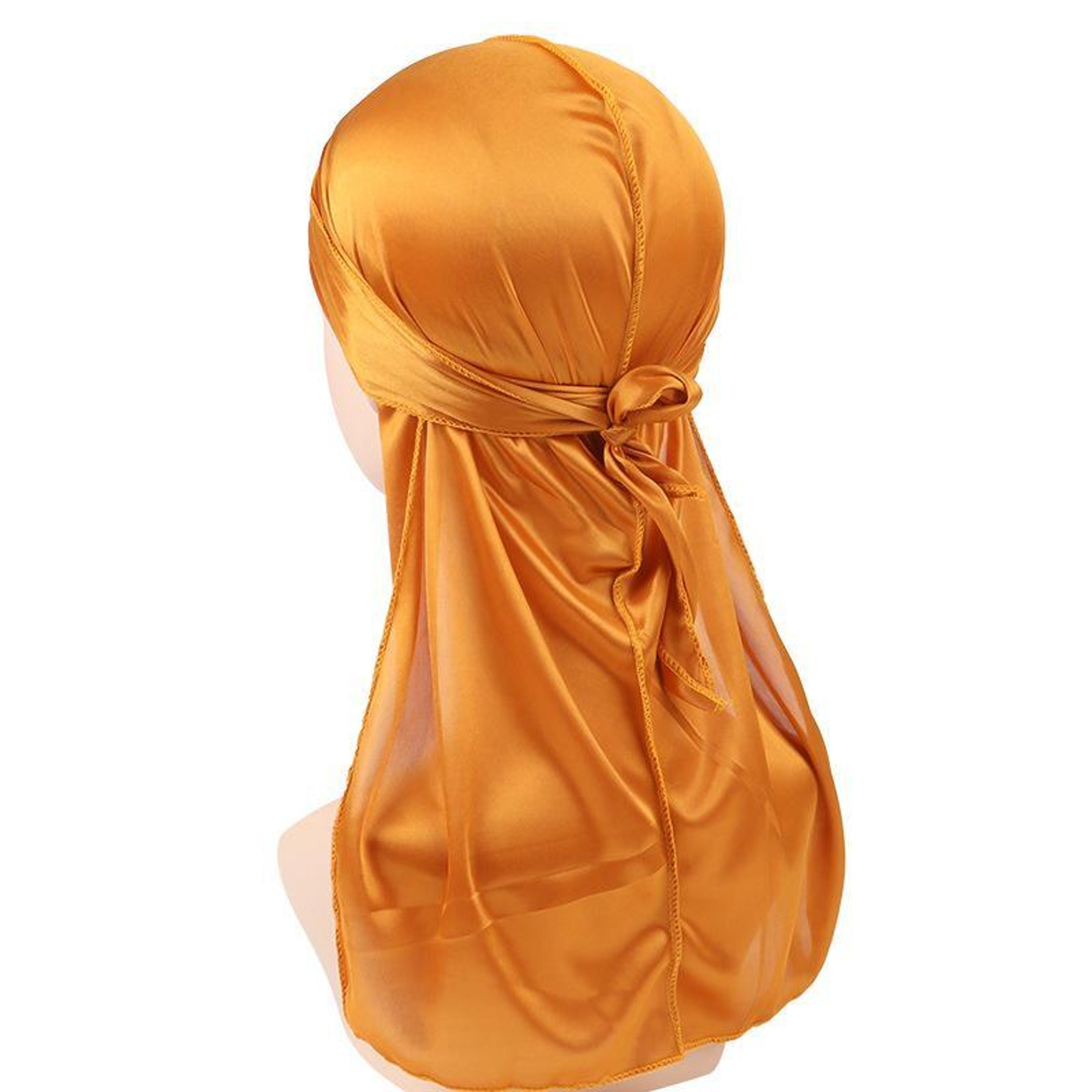 Silky Satin Durag With Extra Long Ties For 360 Waves Braids And Hair Protection 11