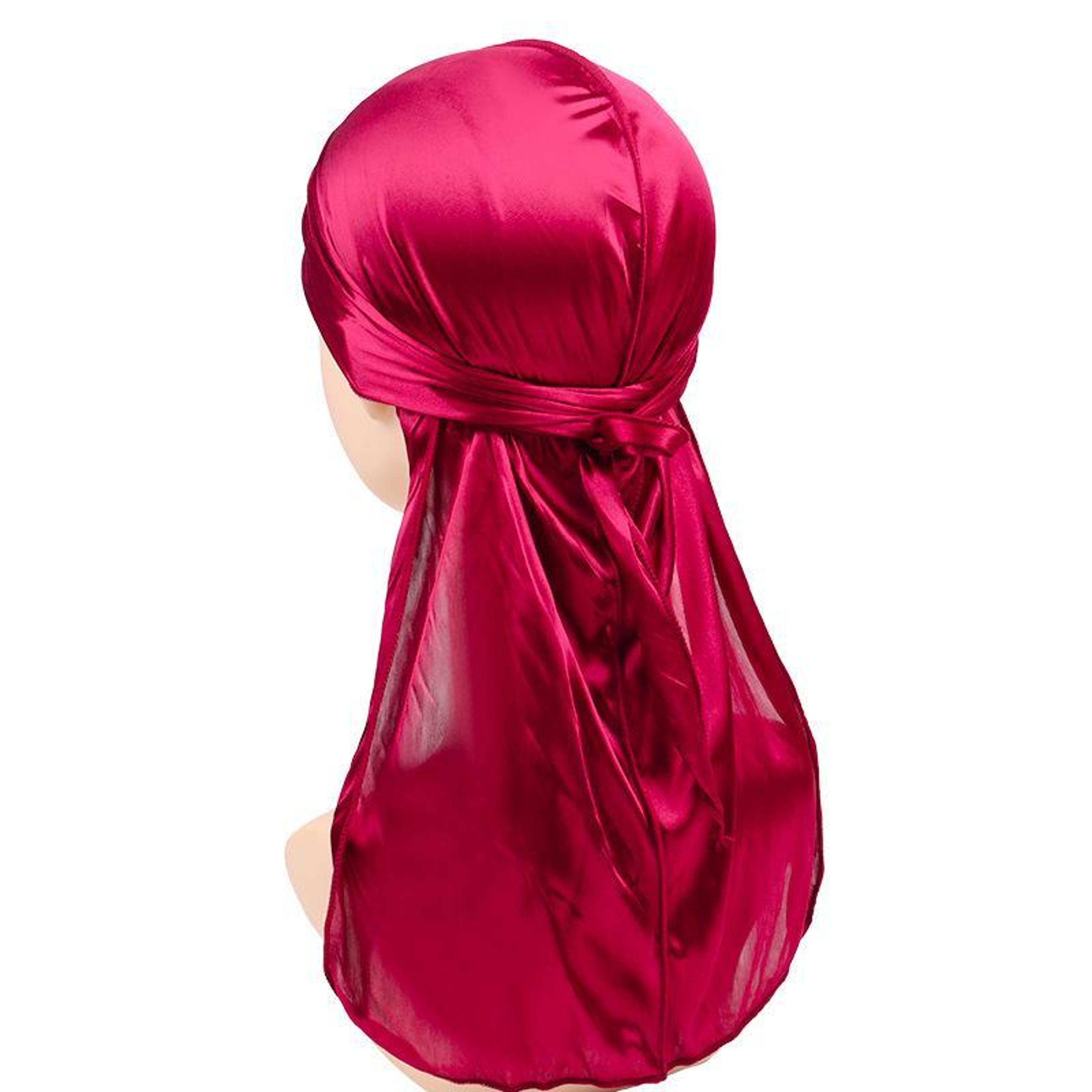 Silky Satin Durag With Extra Long Ties For 360 Waves Braids And Hair Protection 14