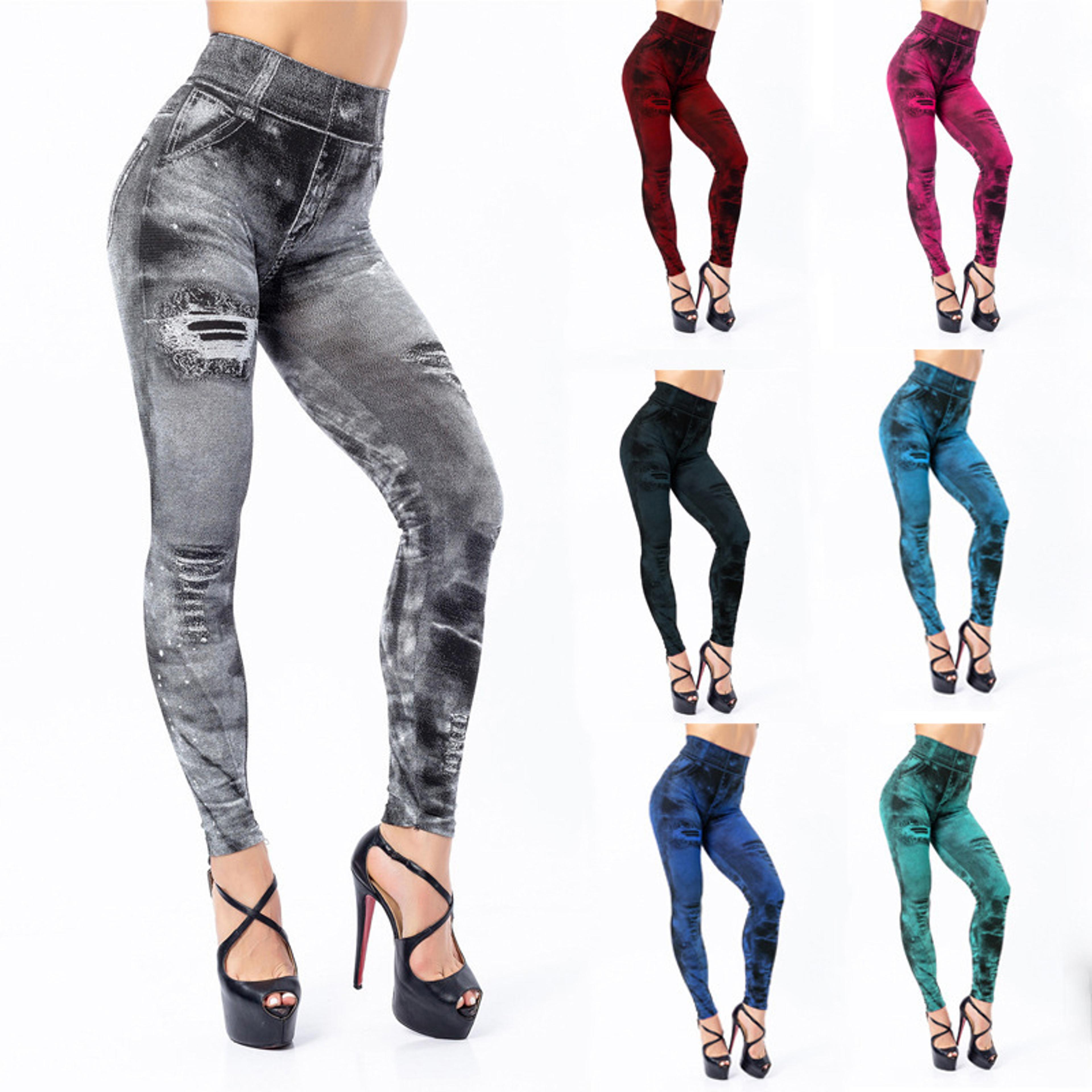 Womens High Waist Seamless Stretch Leggings For Fitness And Casual Wear 1