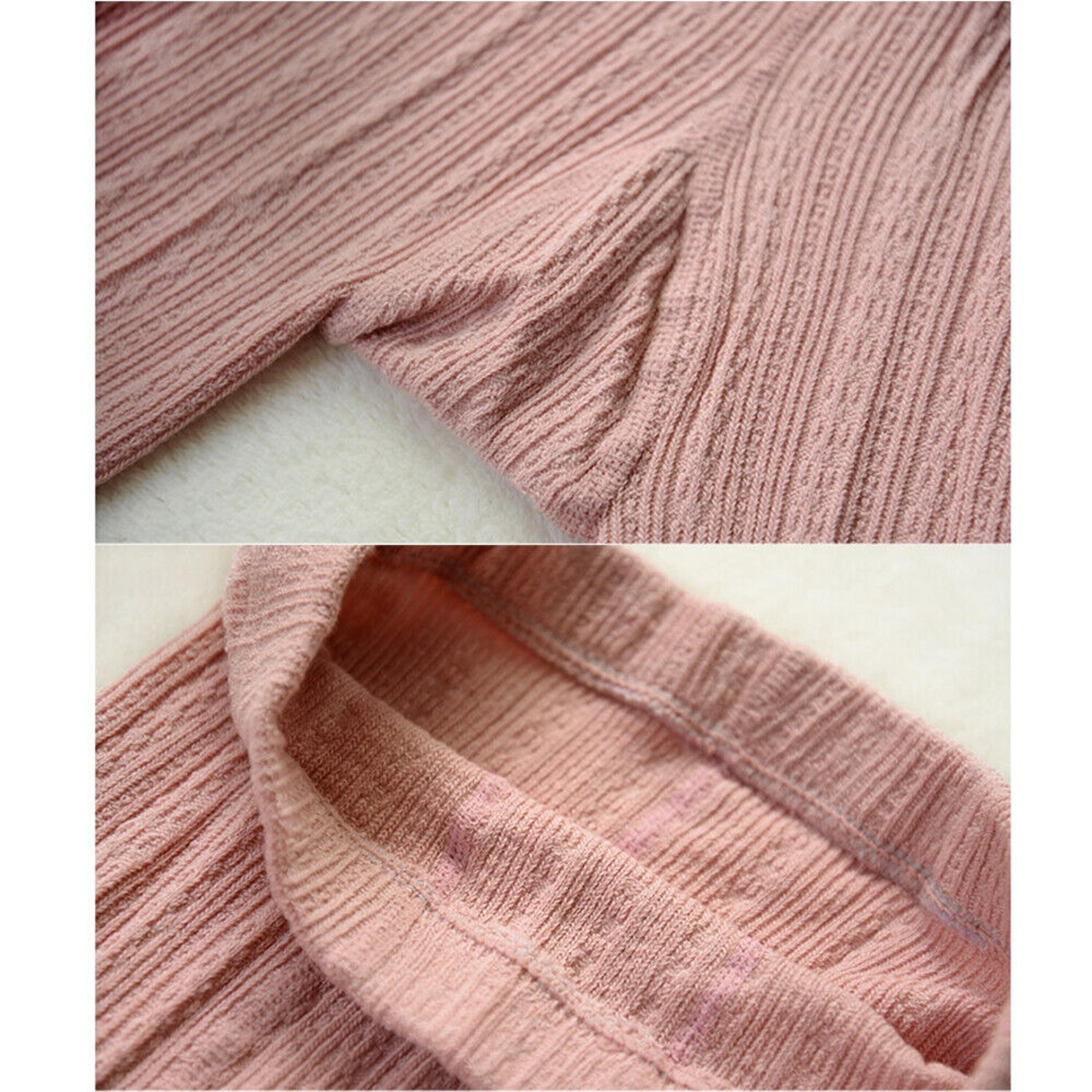 Womens Thermal Cotton Footed Tights High Stretch Knitted Winter Pantyhose 3
