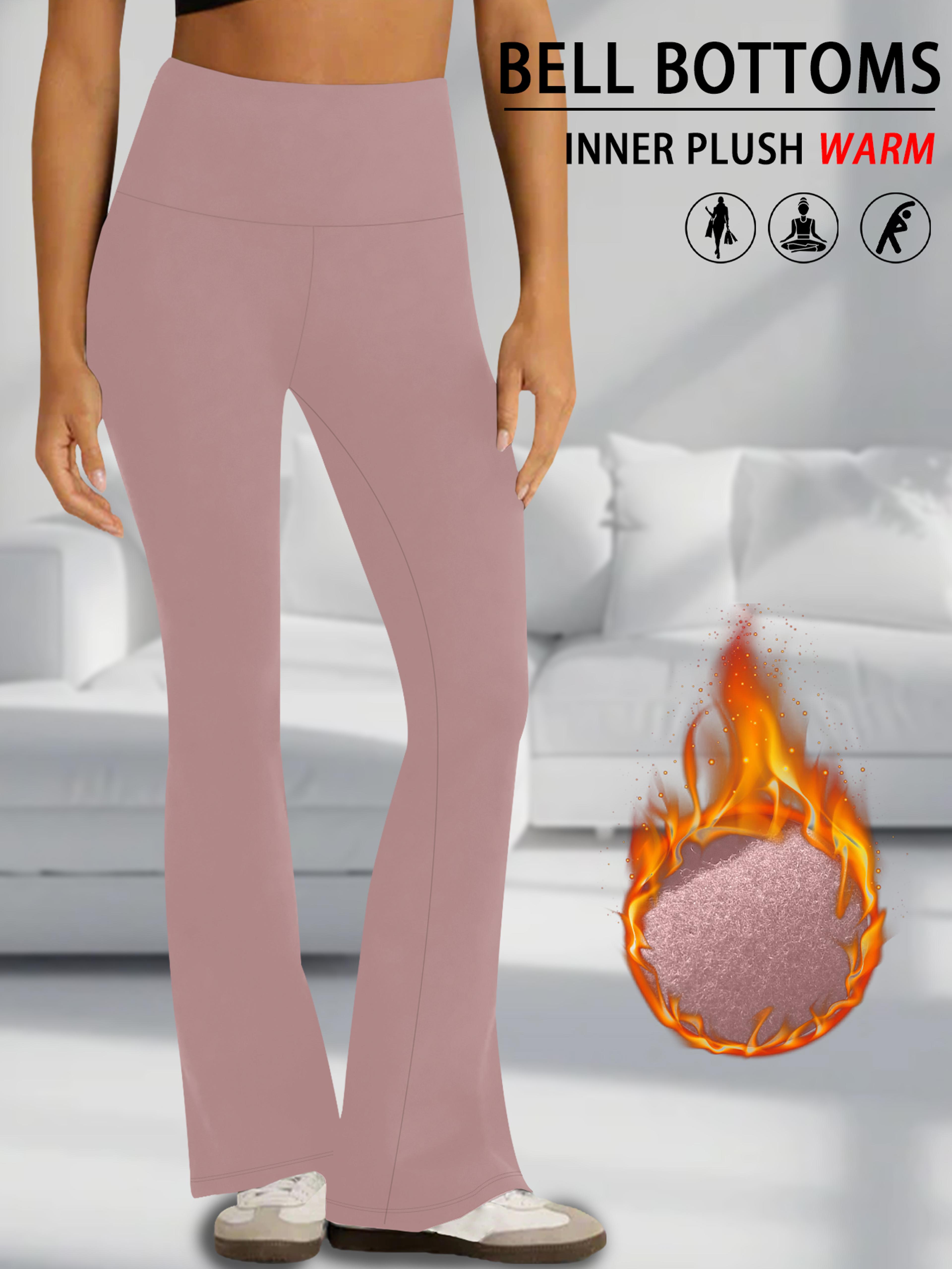 Womens High Waisted Flare Yoga Leggings With Tummy Control And Soft Stretch Fabric 7