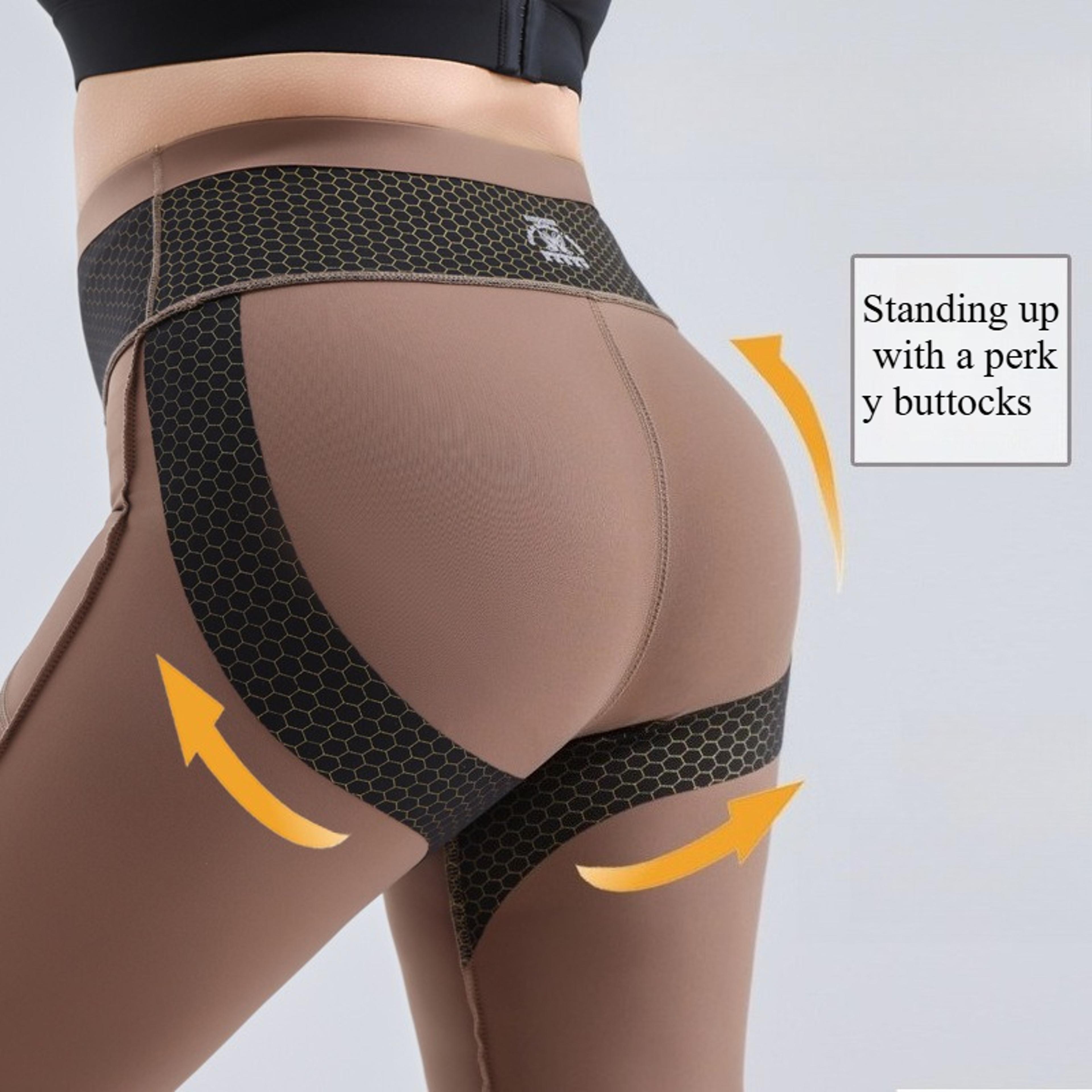 Plus Size High Waisted Flared Yoga Leggings With Side Pockets 2