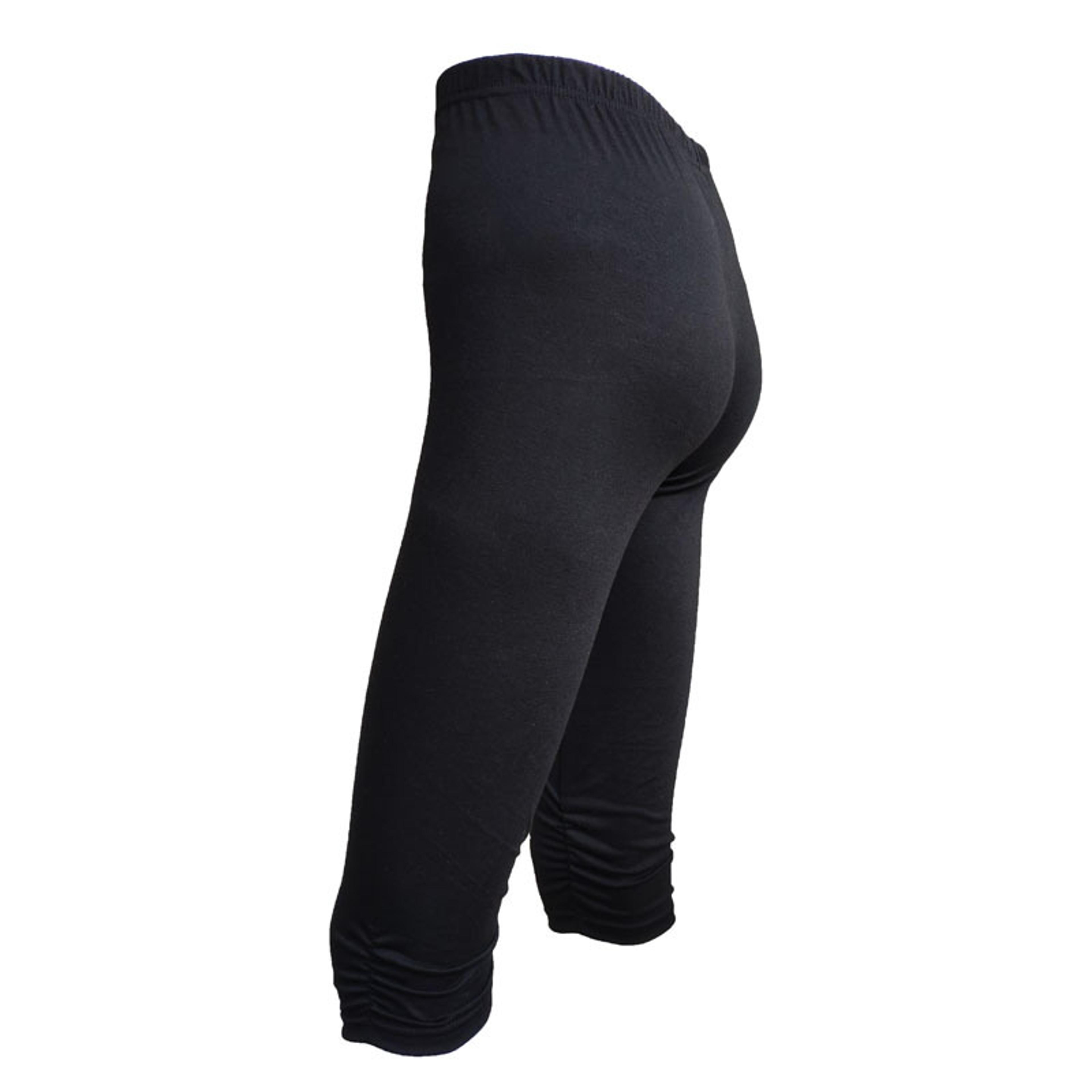 Womens High Waisted Capri Yoga Leggings  Squat Proof Cropped Workout Pants 7