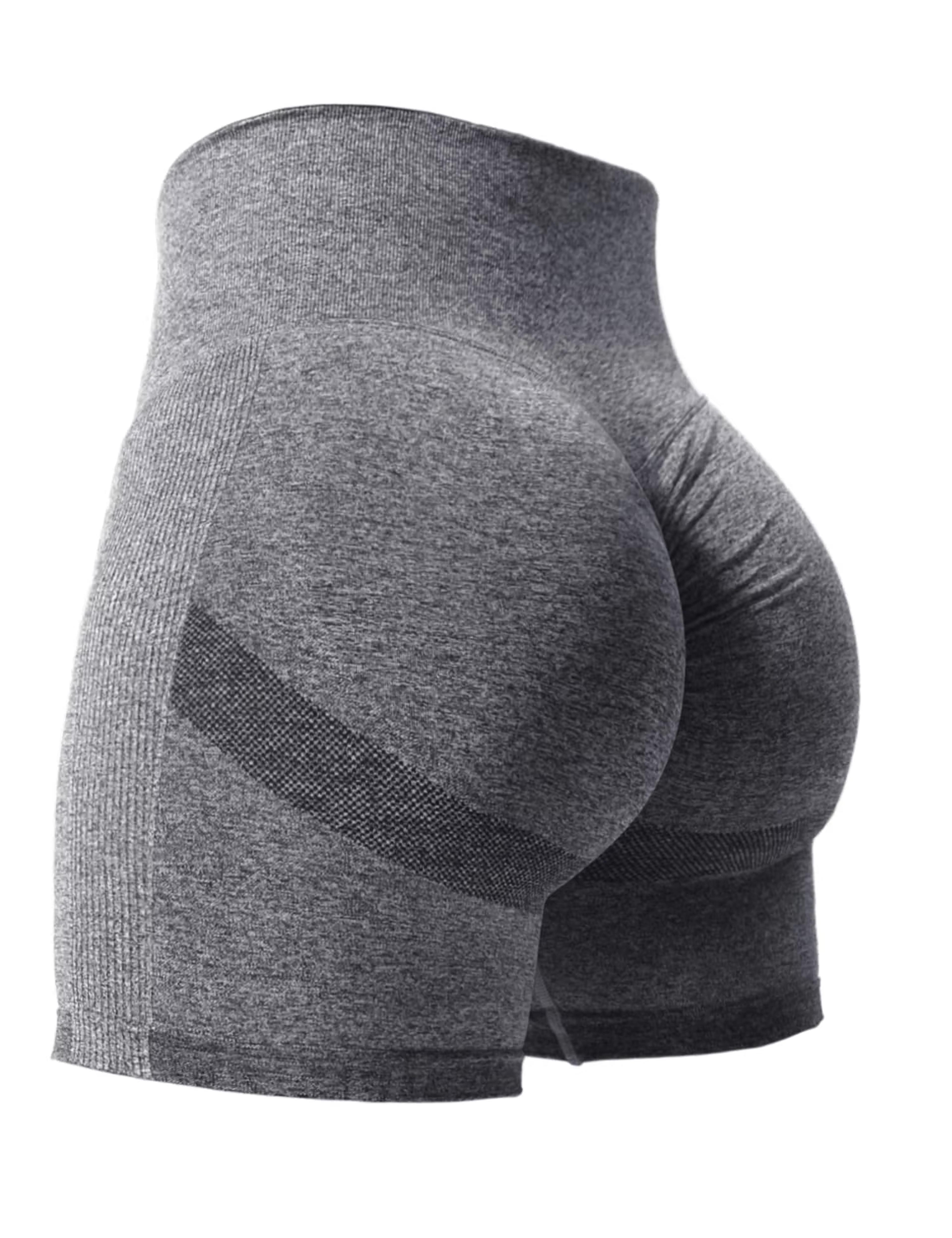 Womens High Waist Tie Dye Seamless Workout Shorts  2 Pack 20