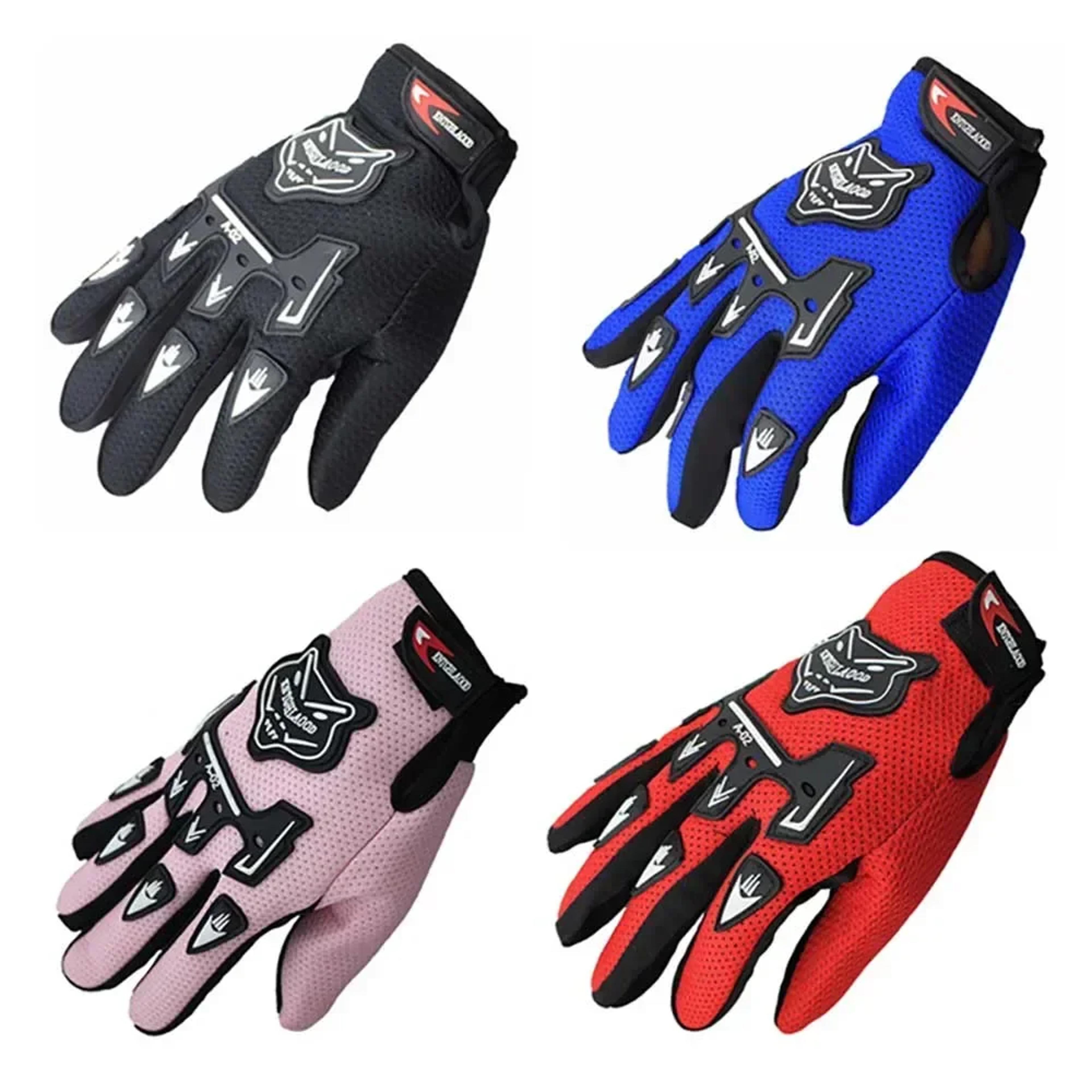 Kids Full Finger Motorcycle Gloves  Breathable Motocross Riding Gloves 1