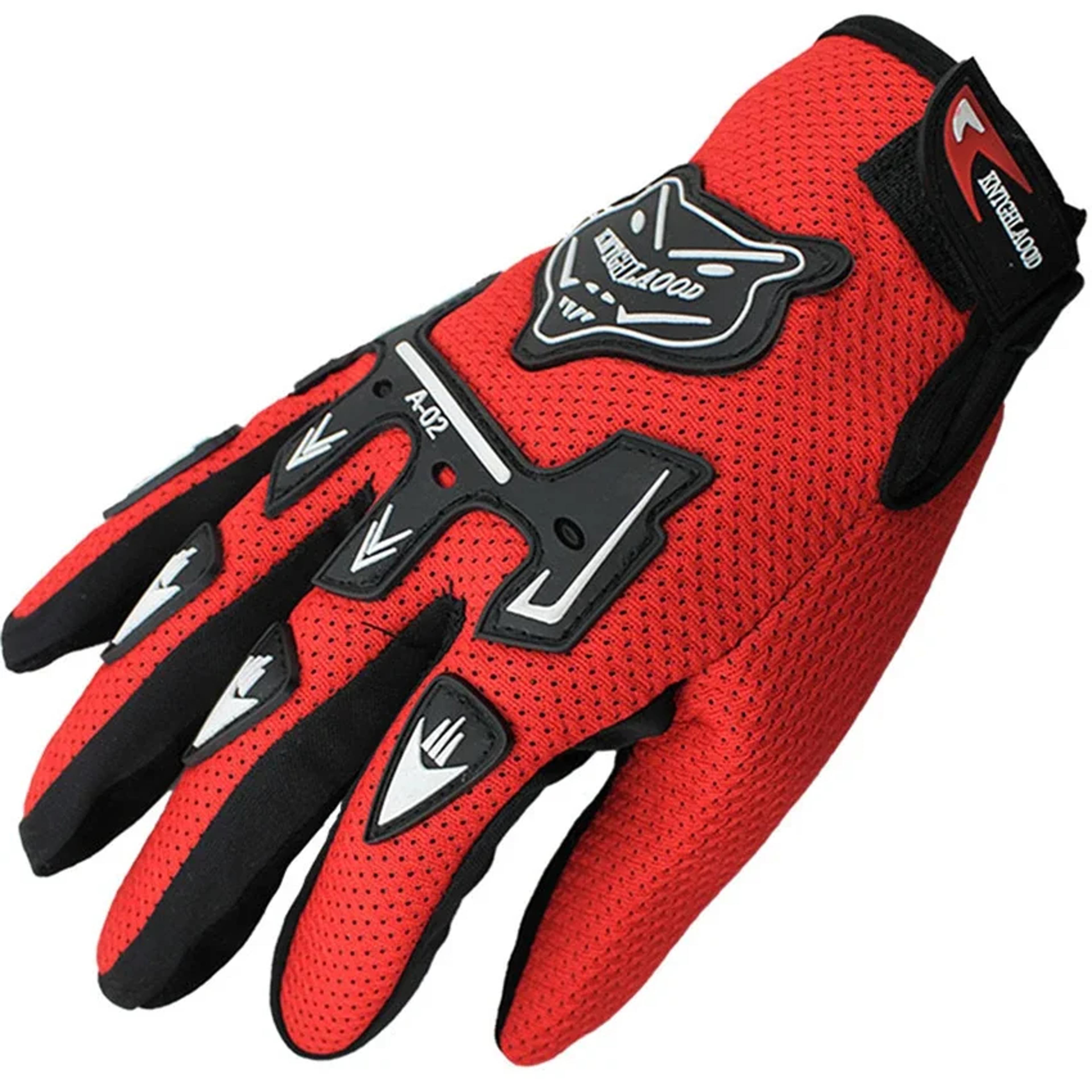 Kids Full Finger Motorcycle Gloves  Breathable Motocross Riding Gloves 7