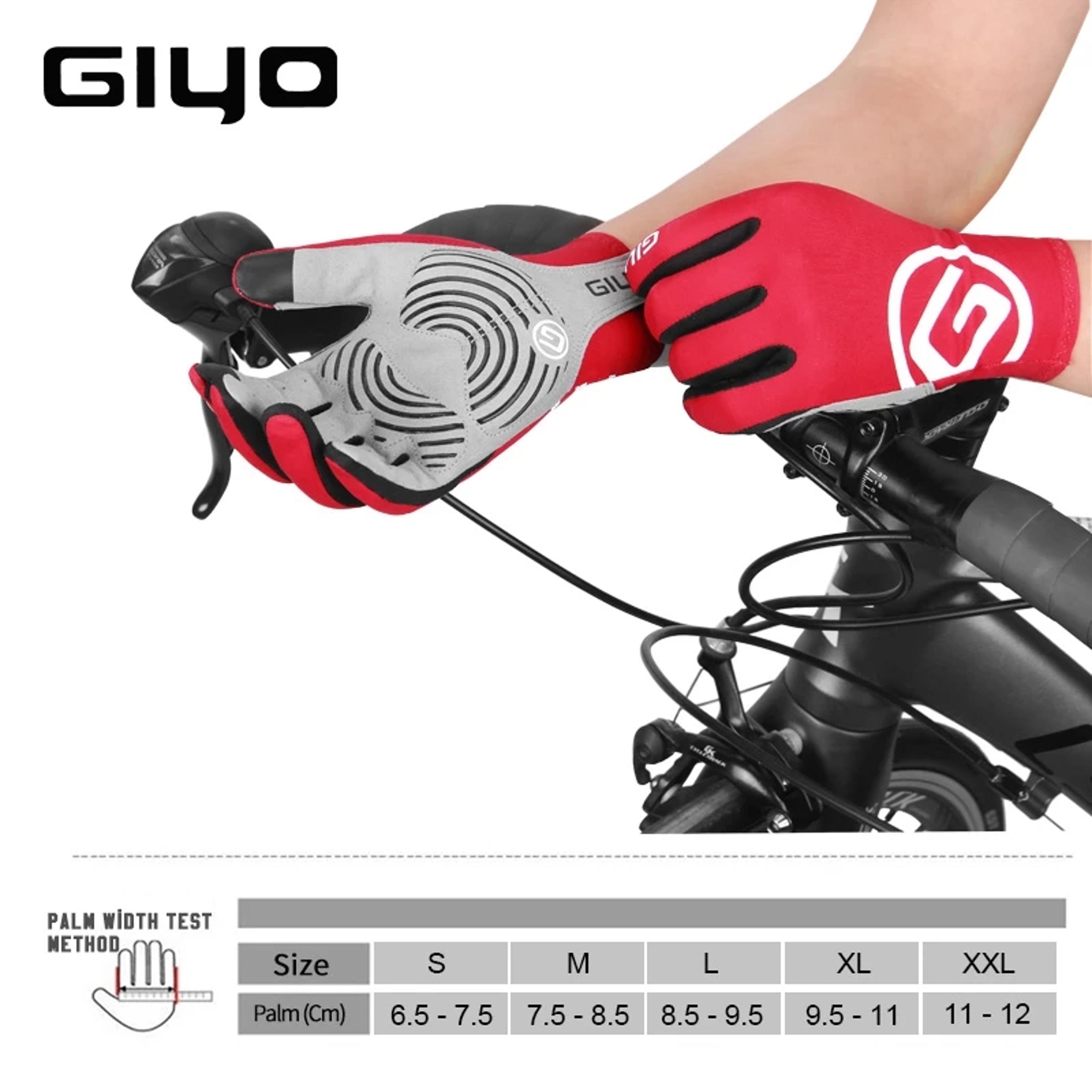 Full Finger Cycling Gloves With AntiSlip Grip And Waterproof Fabric 4