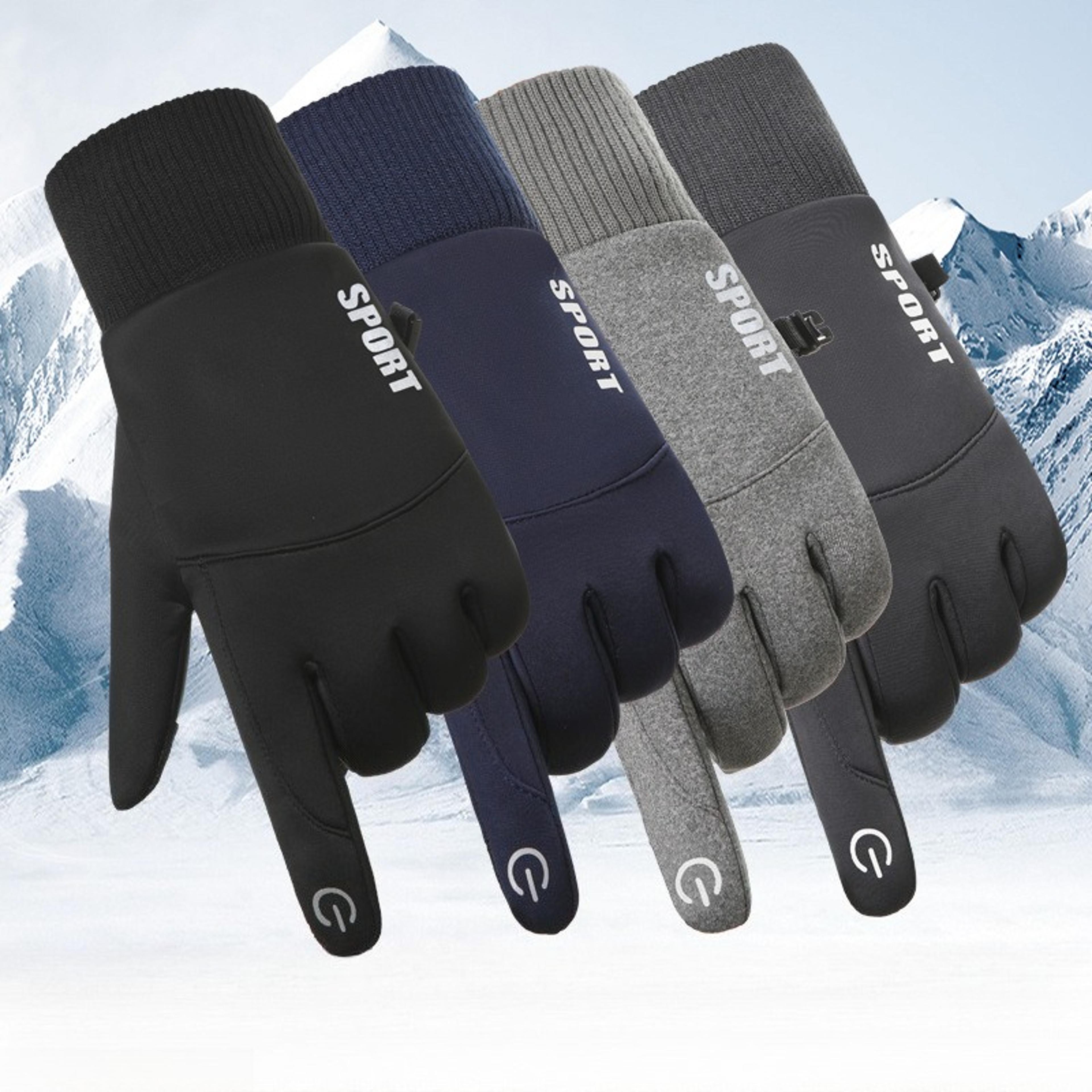 Winter Cycling Gloves With Touchscreen AntiSlip Grip And Thermal Warmth 2
