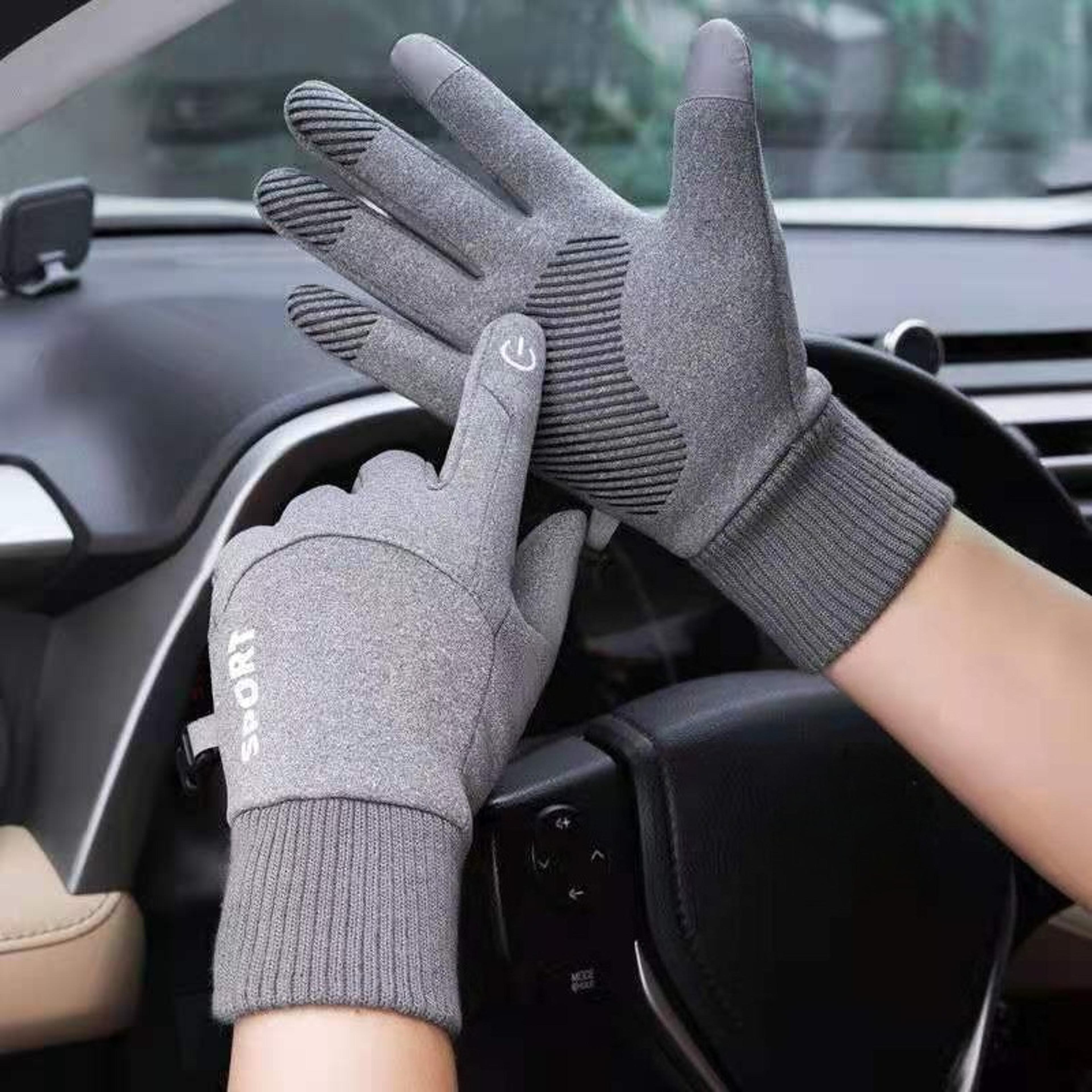 Winter Cycling Gloves With Touchscreen AntiSlip Grip And Thermal Warmth 7