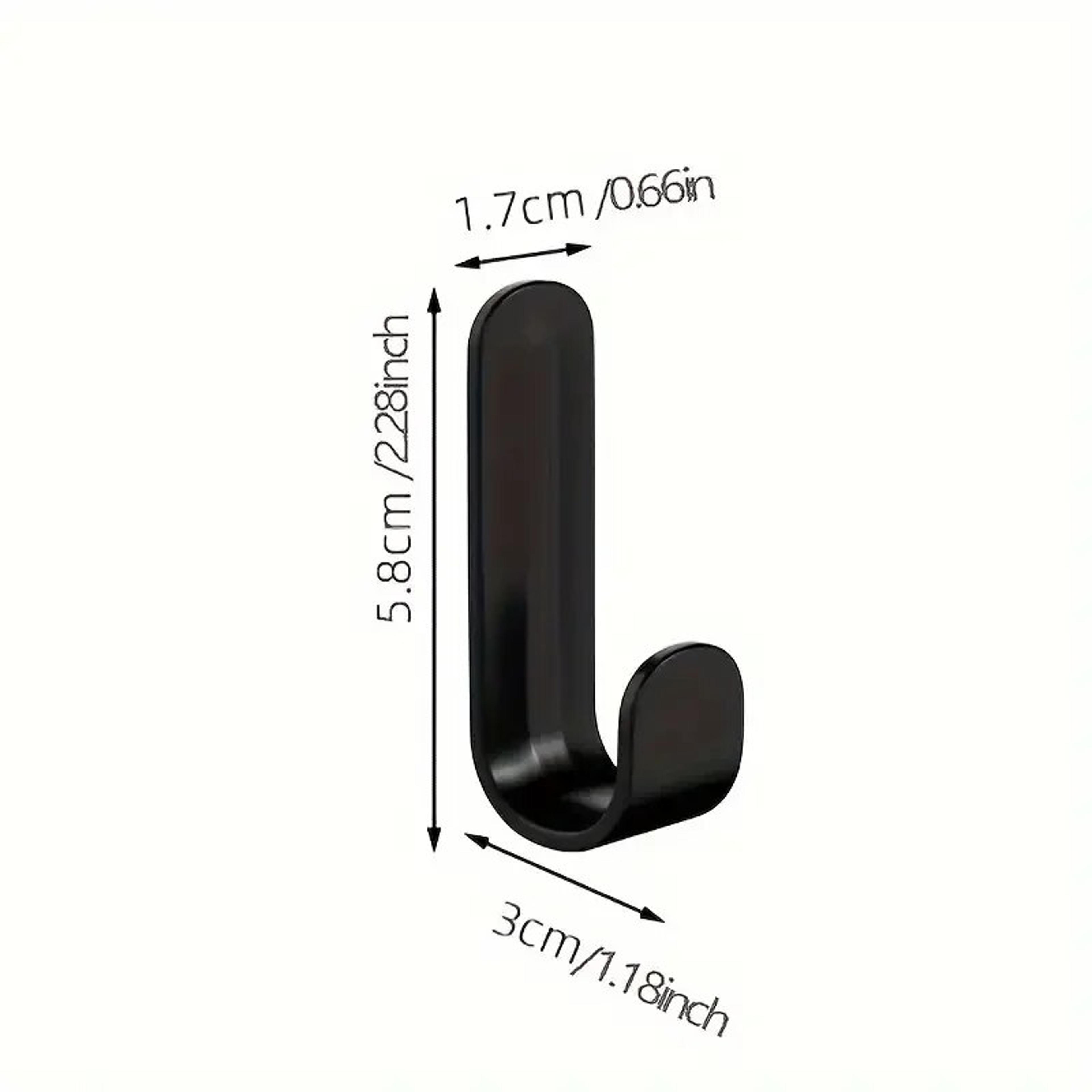 Strong SelfAdhesive Wall Adhesive Hook Waterproof Sticky Wall Hanger For Bathroom Kitchen  Keys 1