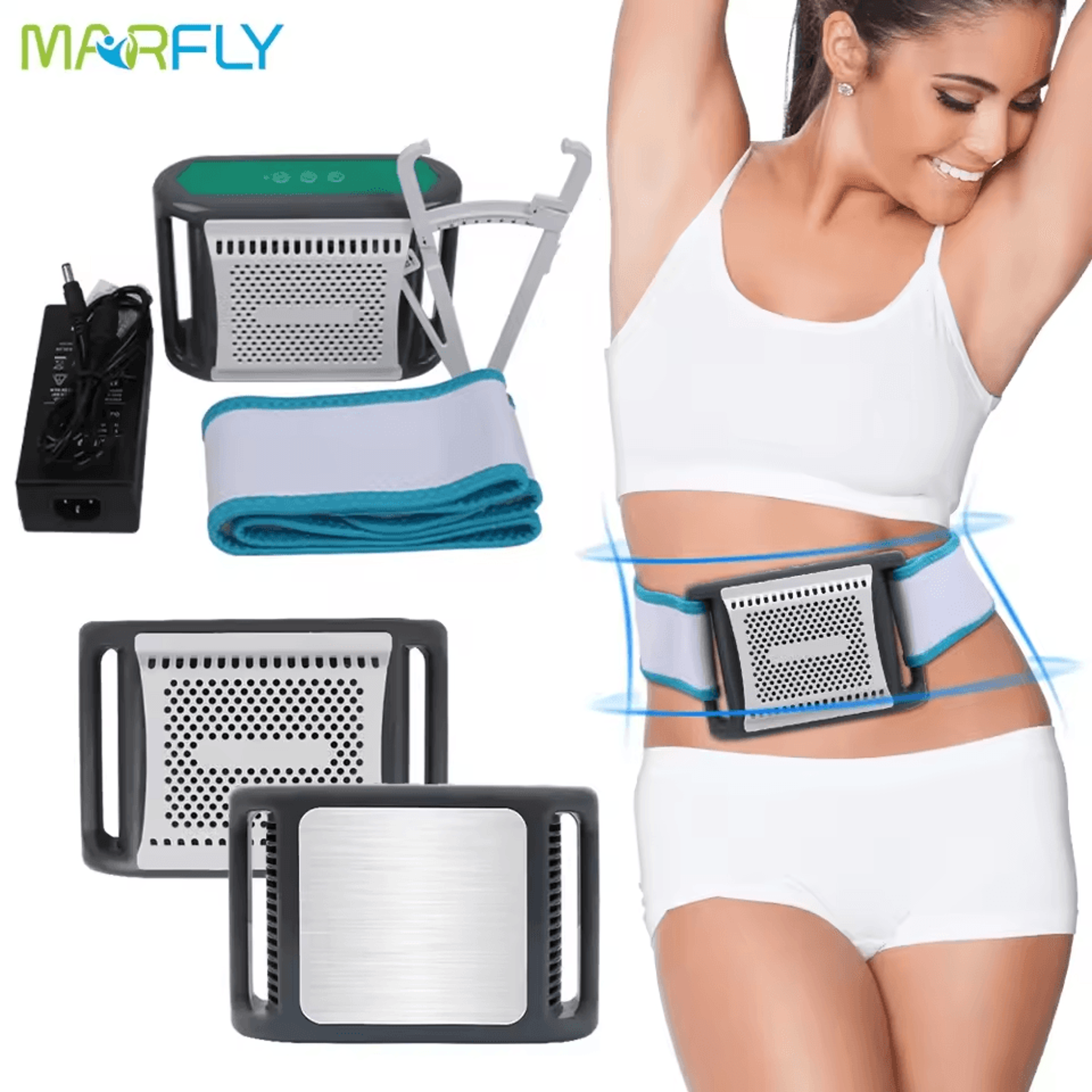 cryotherapy dissolve fat lipo freezing machine, cold therapy anti cellulite abdominal massager for fat lose & body slims