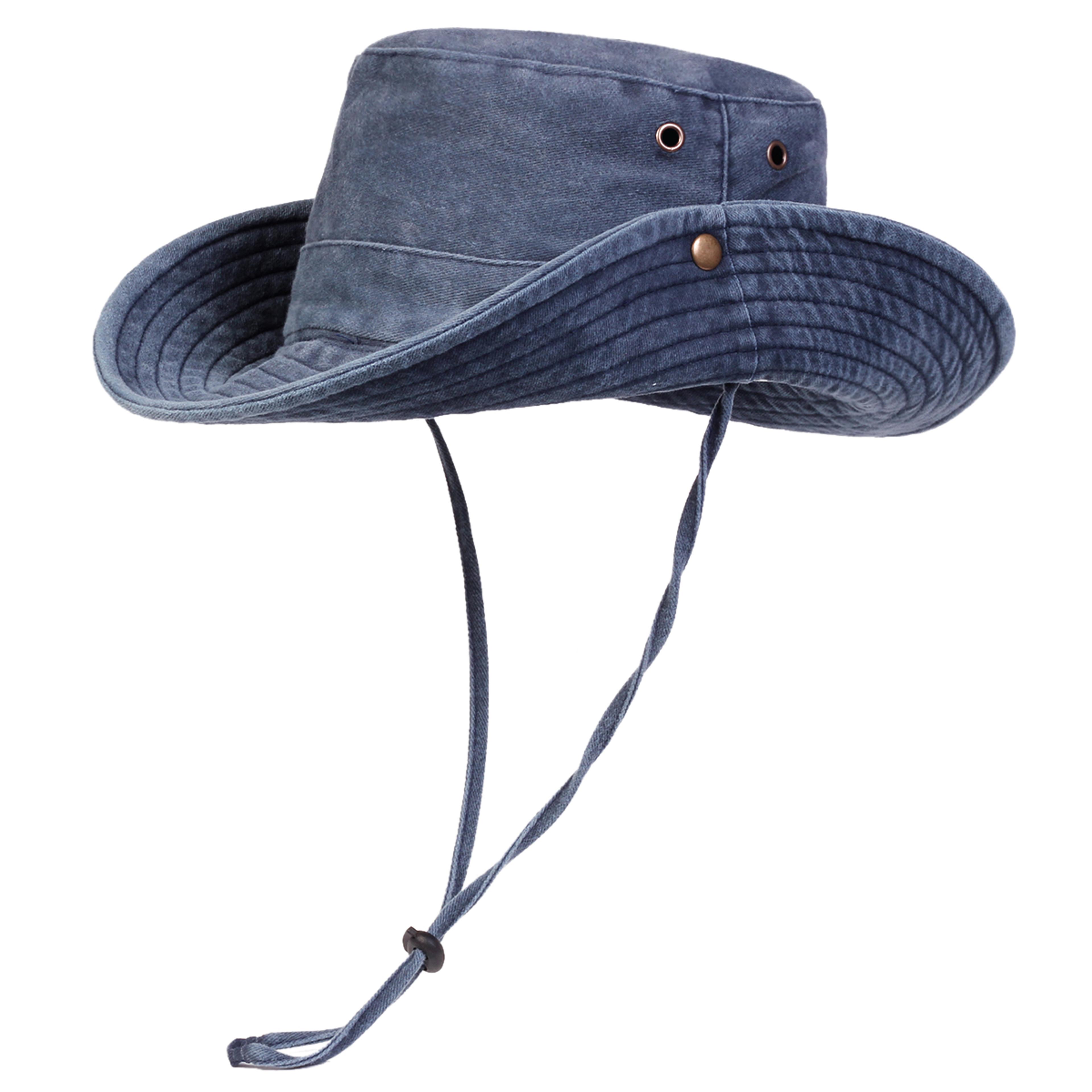wide brim bucket hat men lightweight sun protection outdoor fisherman cap