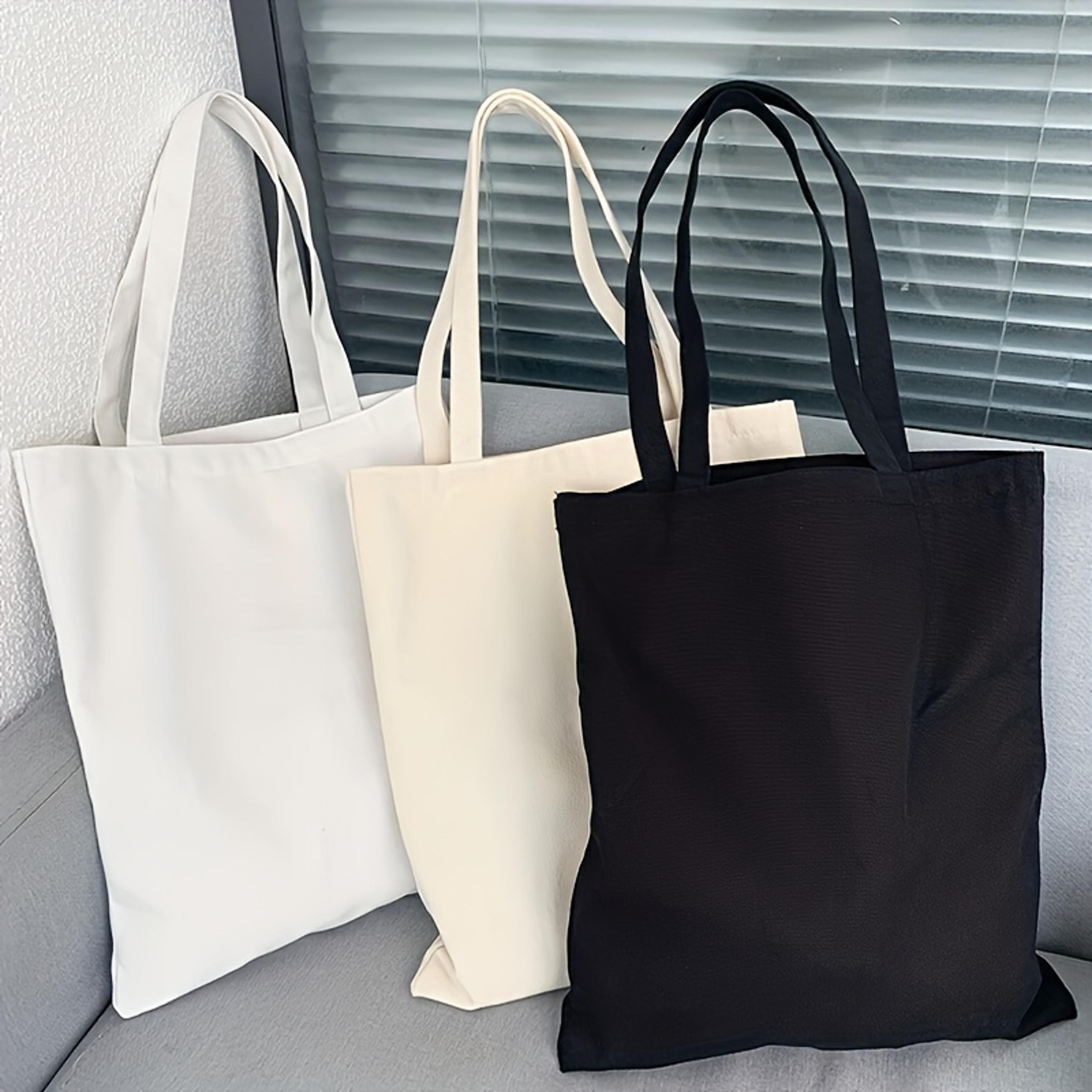 large canvas tote bag for women canvas shoulder bag large capacity for shopping