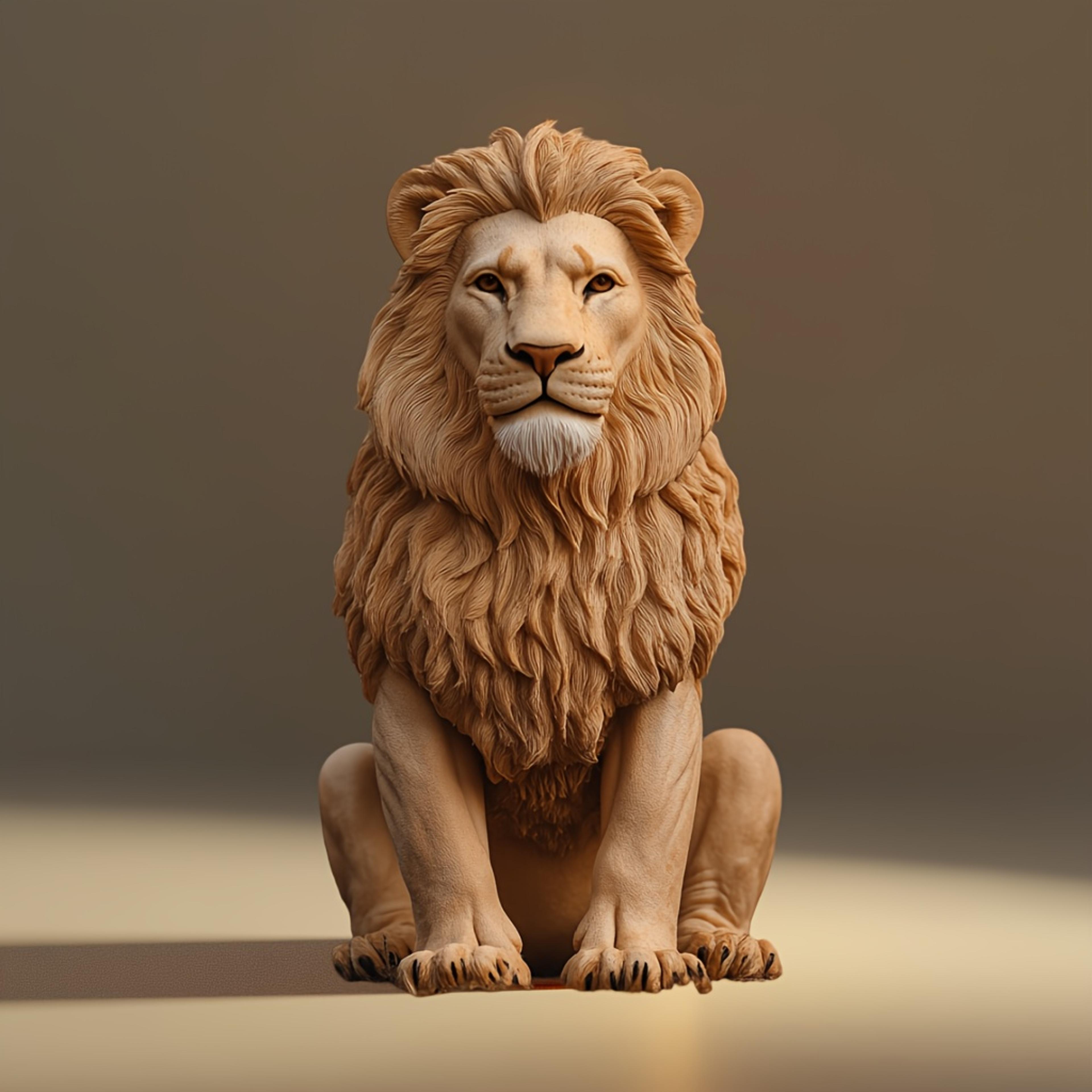 lion head silicone mold for candle making resin casting and diy home decor